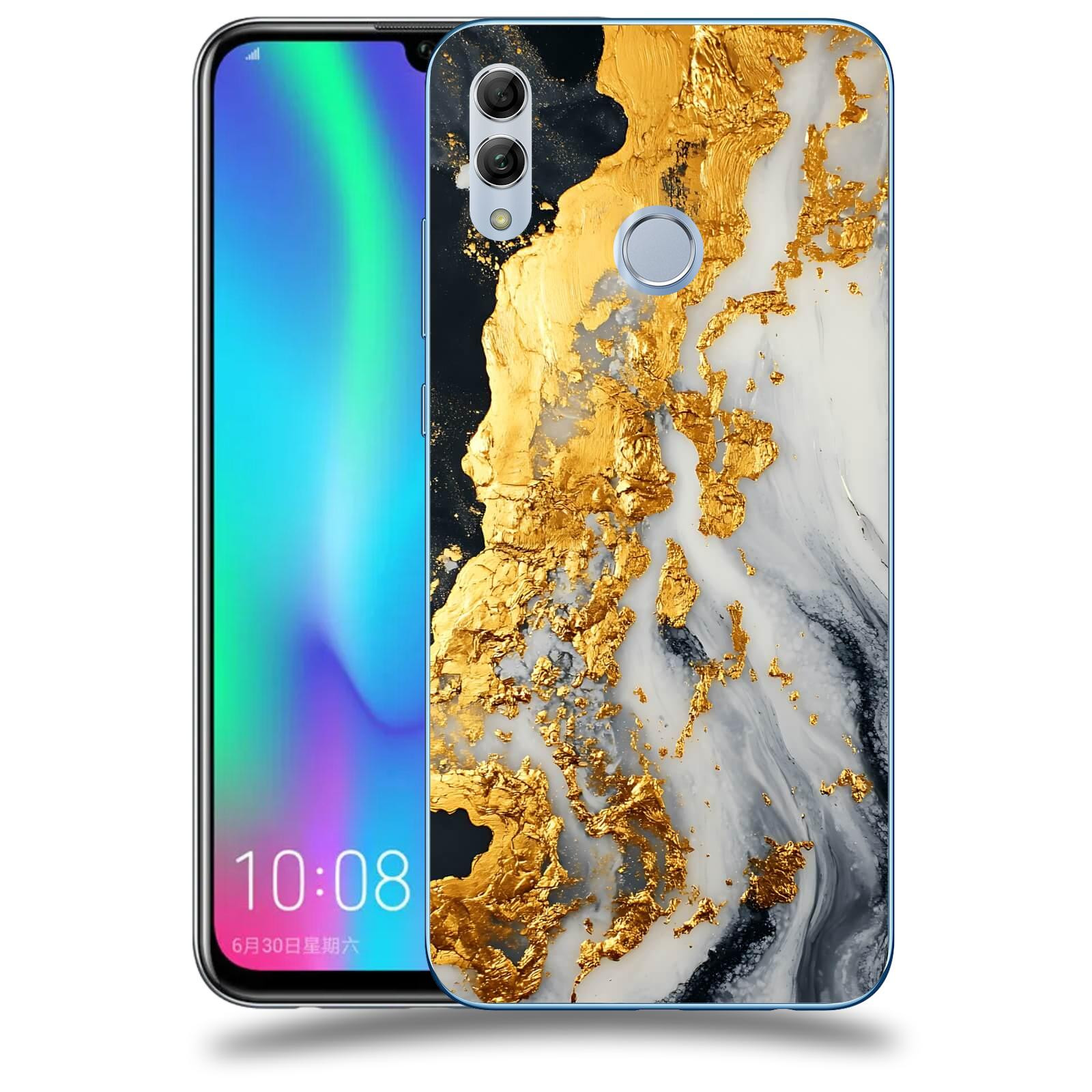 ACOVER Kryt na mobil Honor 10 Lite - Marble II