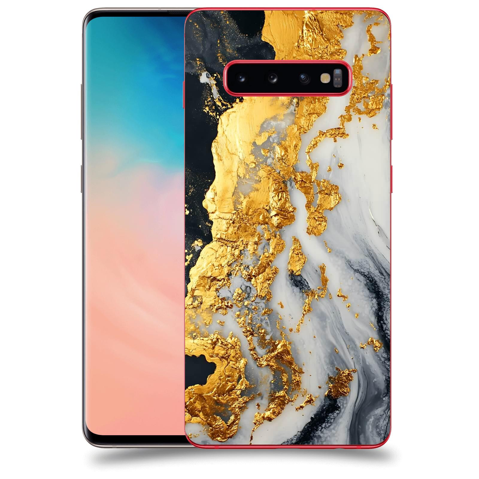 ACOVER Kryt na mobil Samsung Galaxy S10 Plus G975 - Marble II