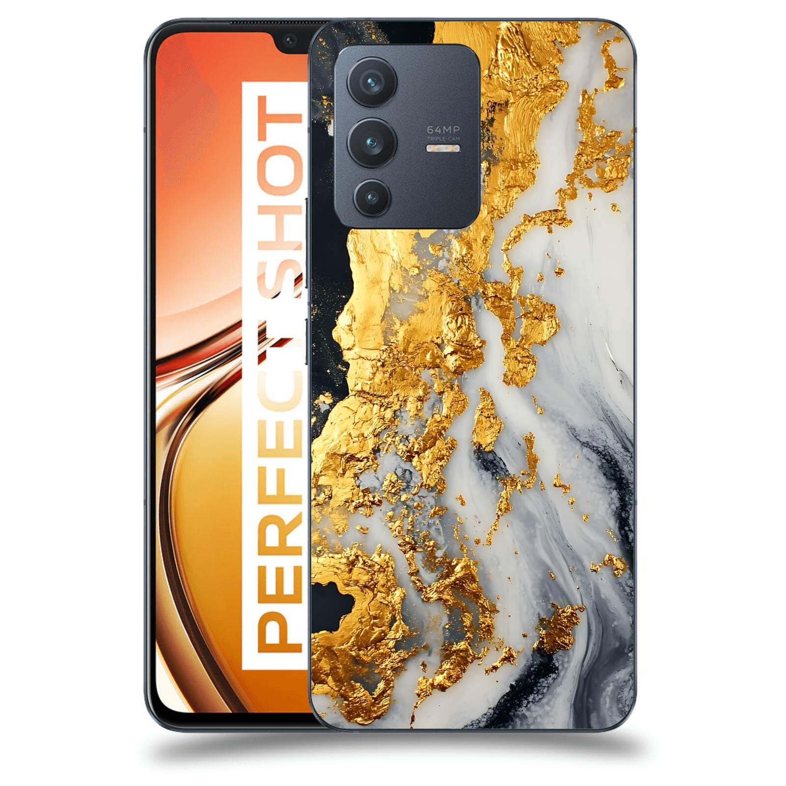 ACOVER Kryt na mobil Vivo V23 5G - Marble II