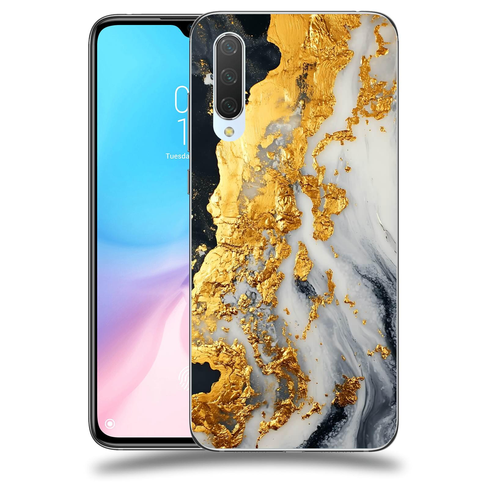 ACOVER Kryt na mobil Xiaomi Mi 9 Lite - Marble II