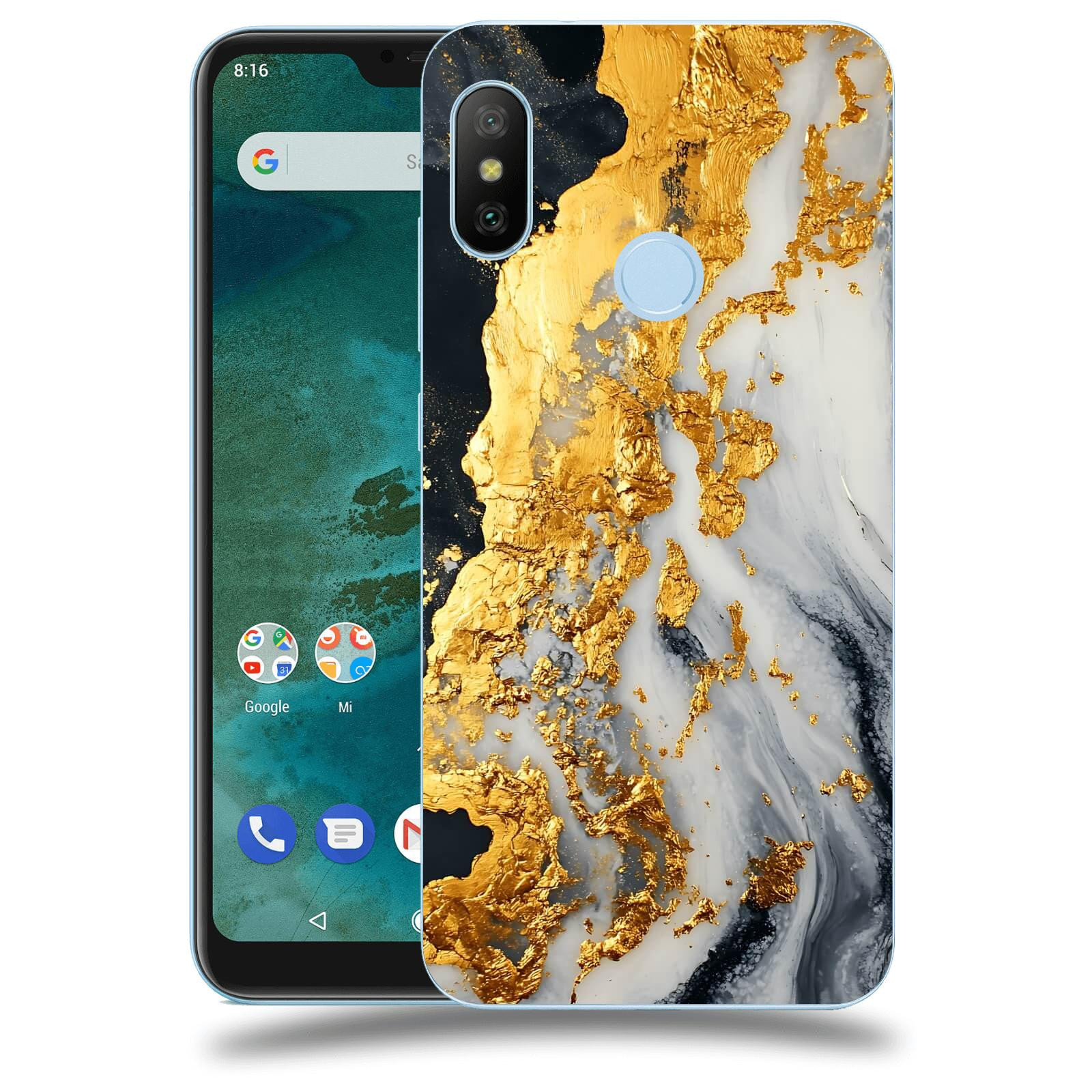 ACOVER Kryt na mobil Xiaomi Mi A2 Lite - Marble II