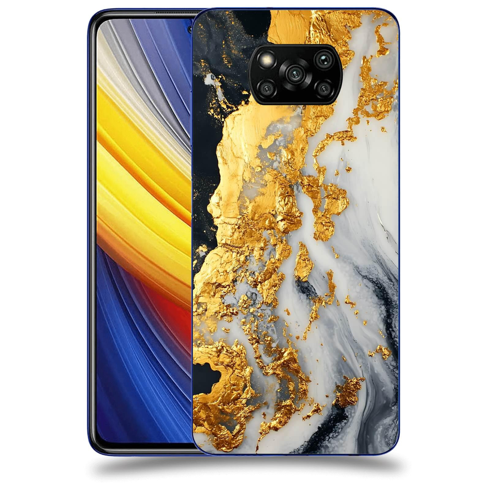 ACOVER Kryt na mobil Xiaomi Poco X3 Pro - Marble II