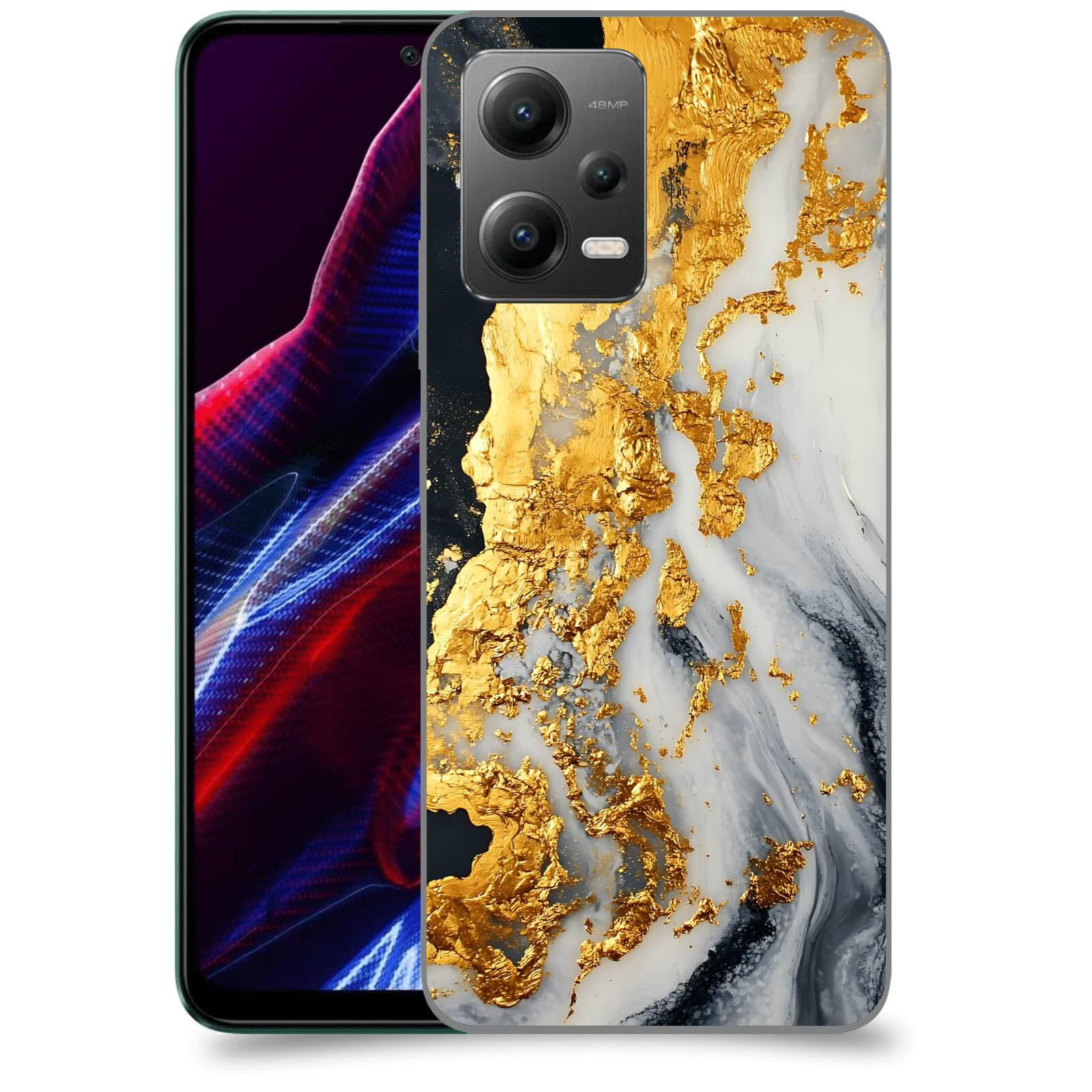 ACOVER Kryt na mobil Xiaomi Poco X5 - Marble II