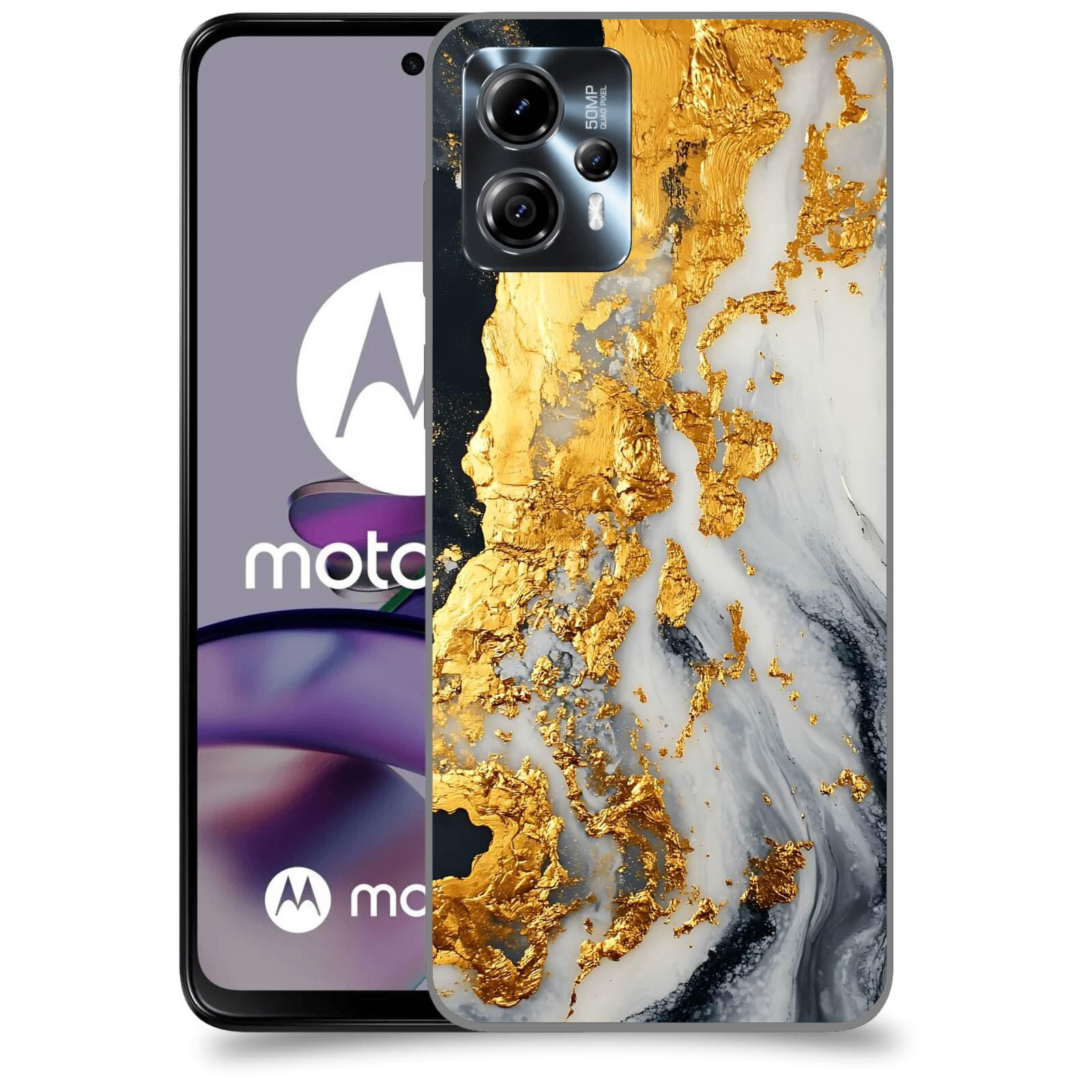 ACOVER Kryt na mobil Motorola Moto G13 - Marble II