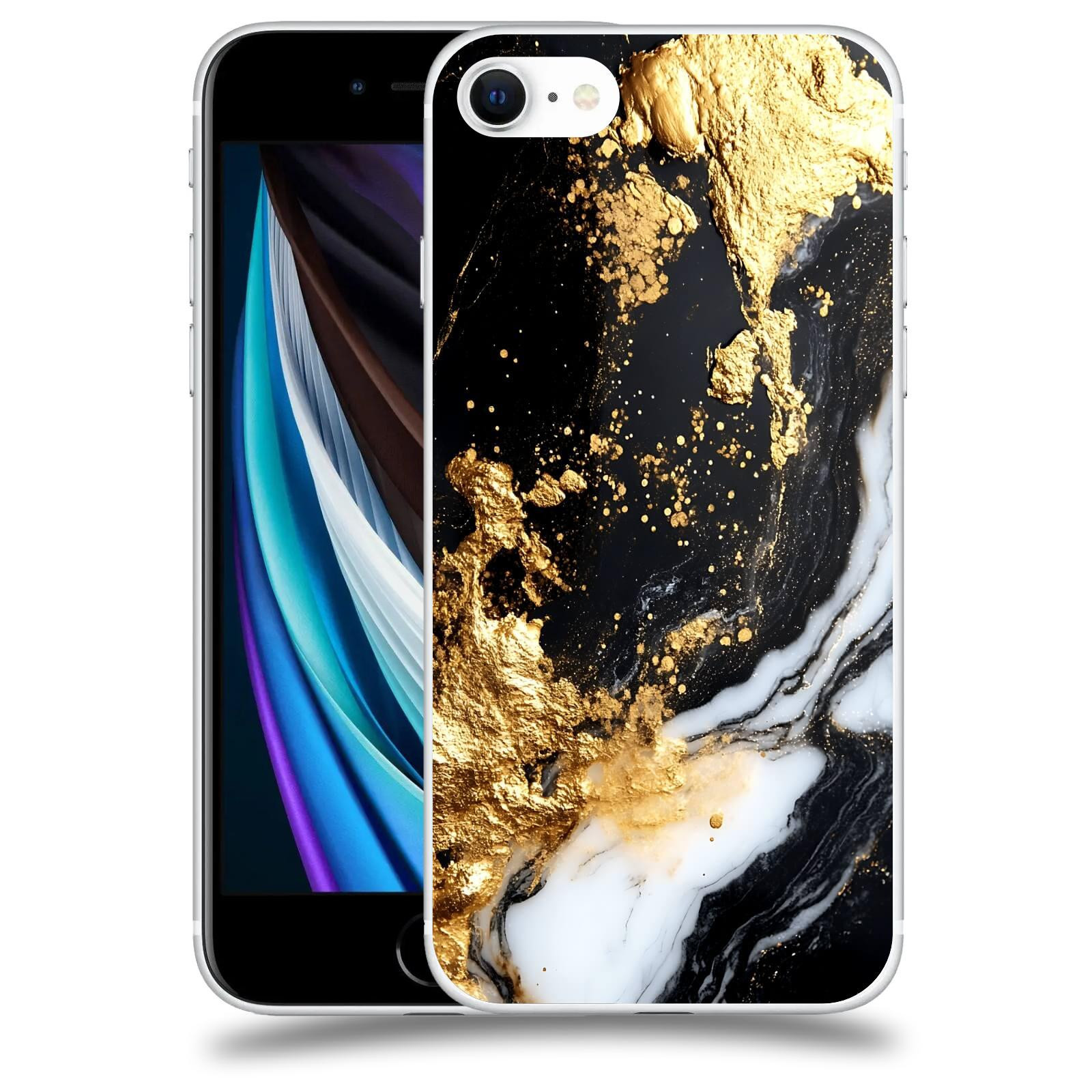 ACOVER Kryt na mobil Apple iPhone SE 2020 - Marble III