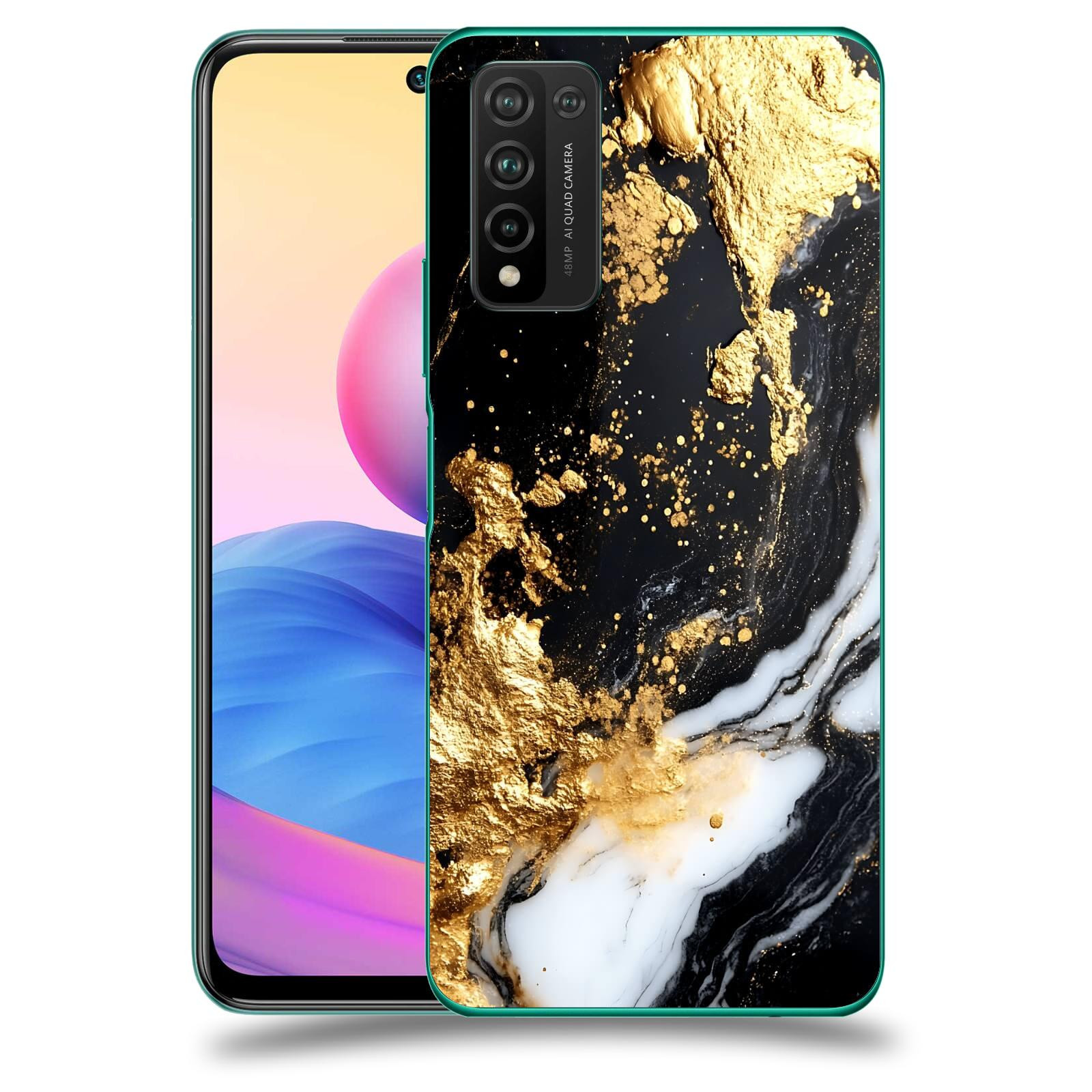 ACOVER Kryt na mobil Honor 10X Lite - Marble III
