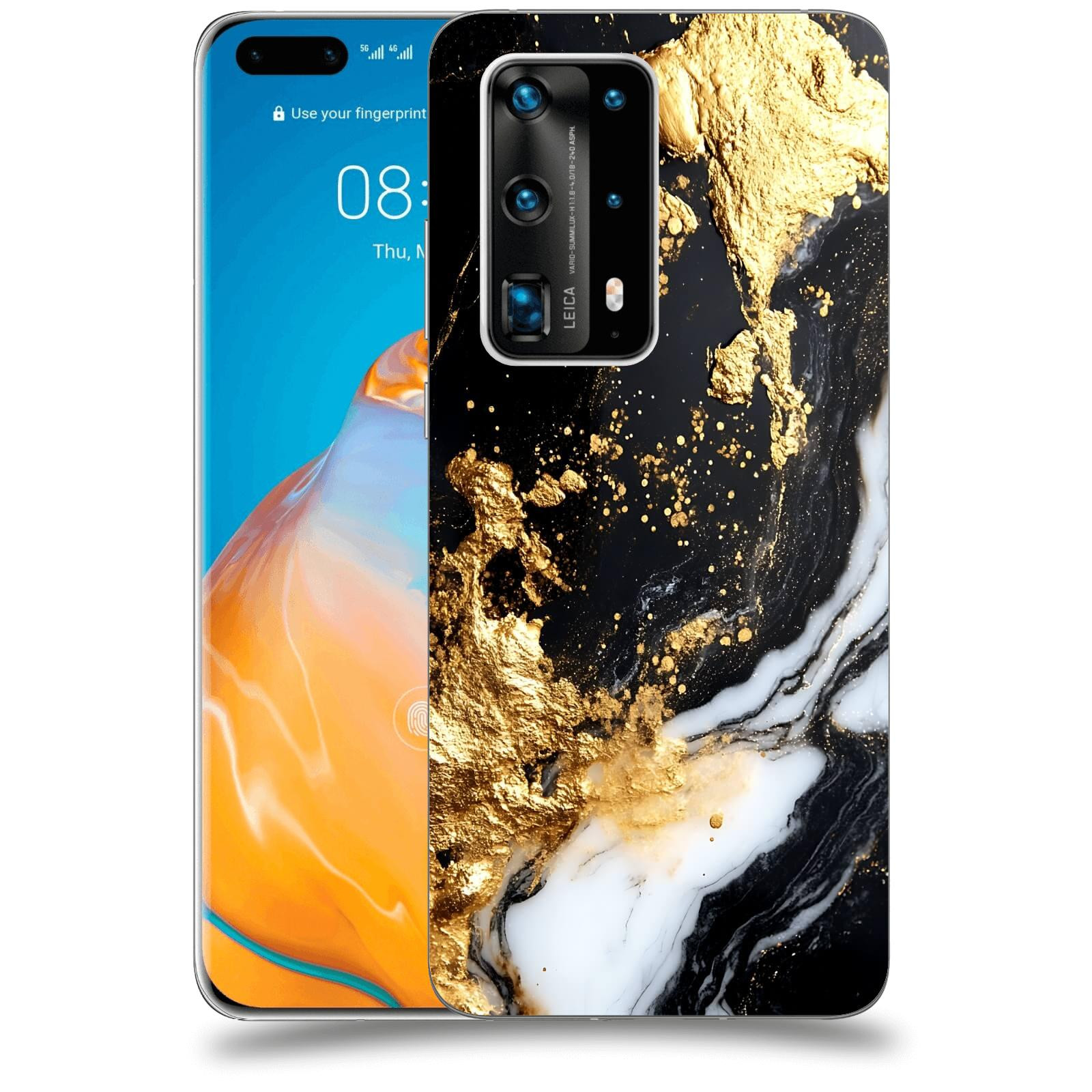 ACOVER Kryt na mobil Huawei P40 Pro - Marble III