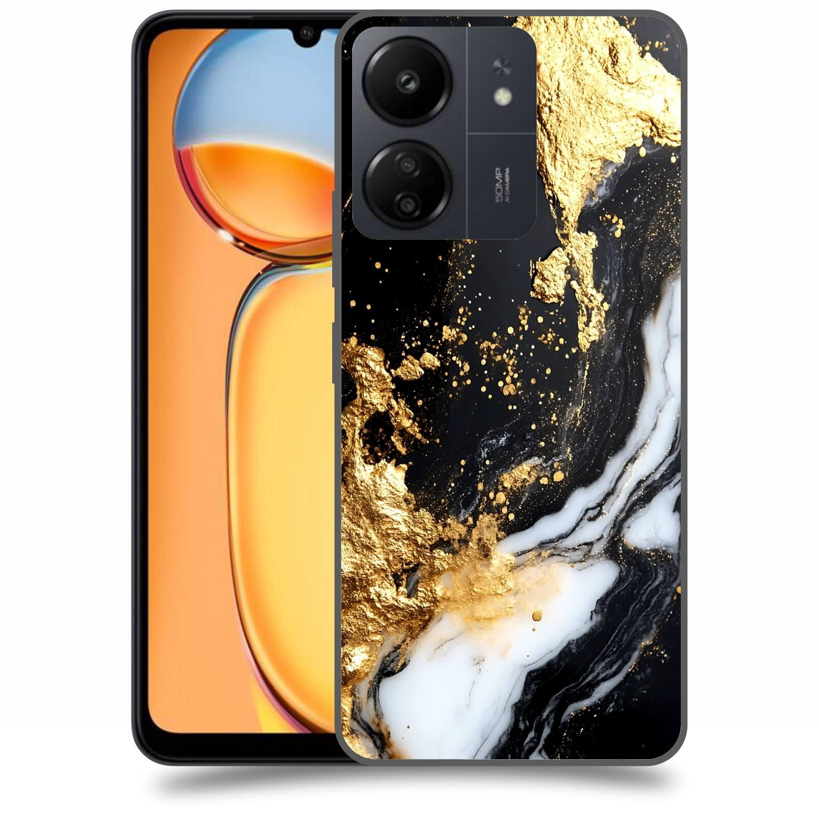 ACOVER Kryt na mobil Xiaomi Redmi 13C 4G  Marble III