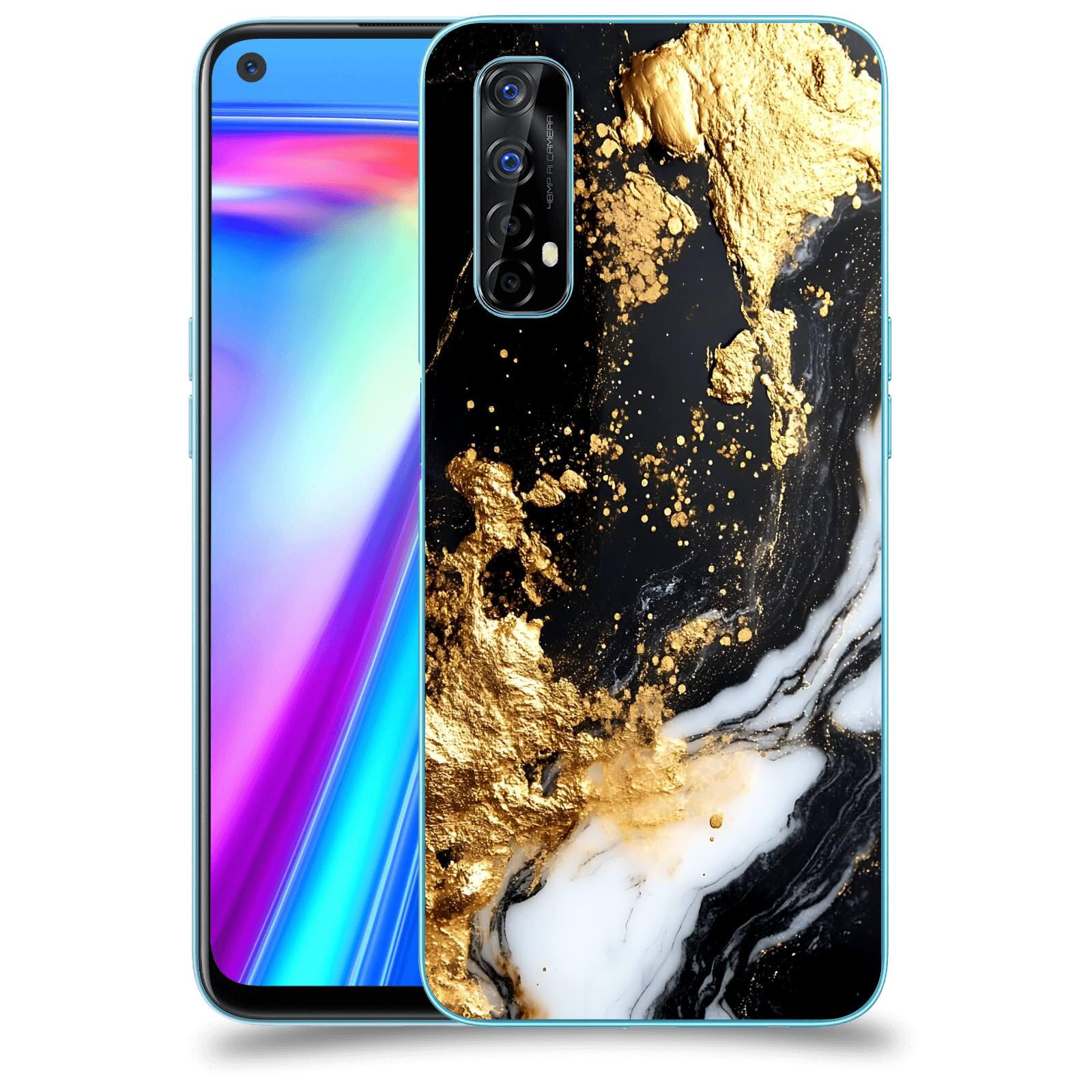 ACOVER Kryt na mobil Realme 7 - Marble III