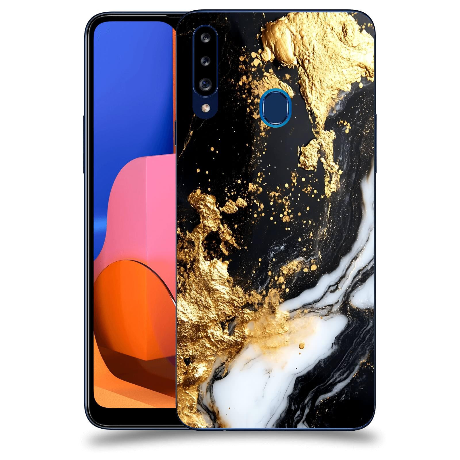 ACOVER Kryt na mobil Samsung Galaxy A20s - Marble III