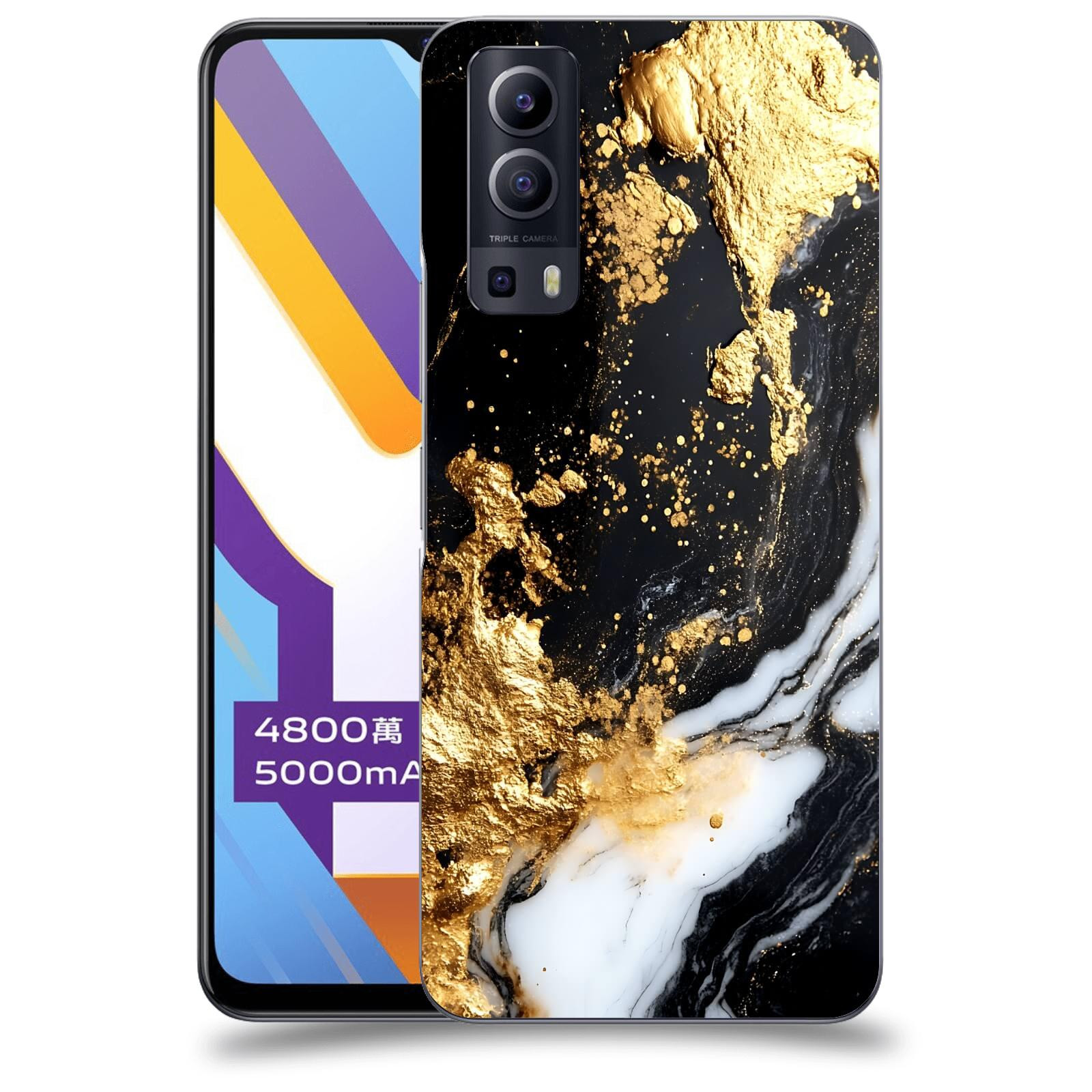 ACOVER Kryt na mobil Vivo Y52 5G - Marble III