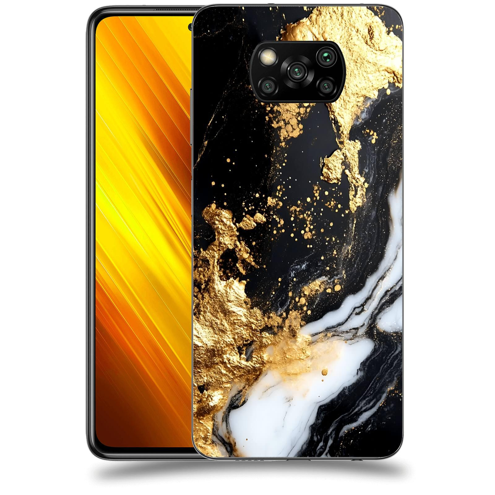 ACOVER Kryt na mobil Xiaomi Poco X3 - Marble III