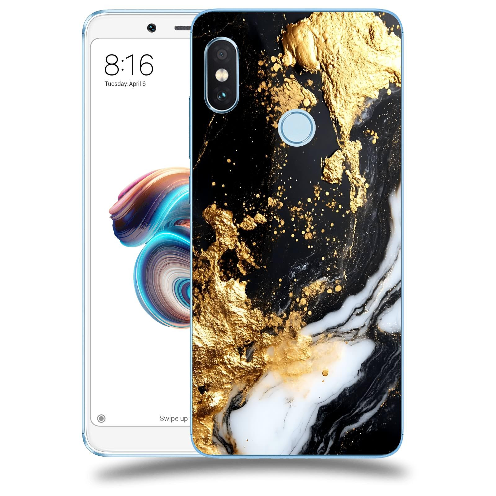 ACOVER Kryt na mobil Xiaomi Redmi Note 5 Global - Marble III