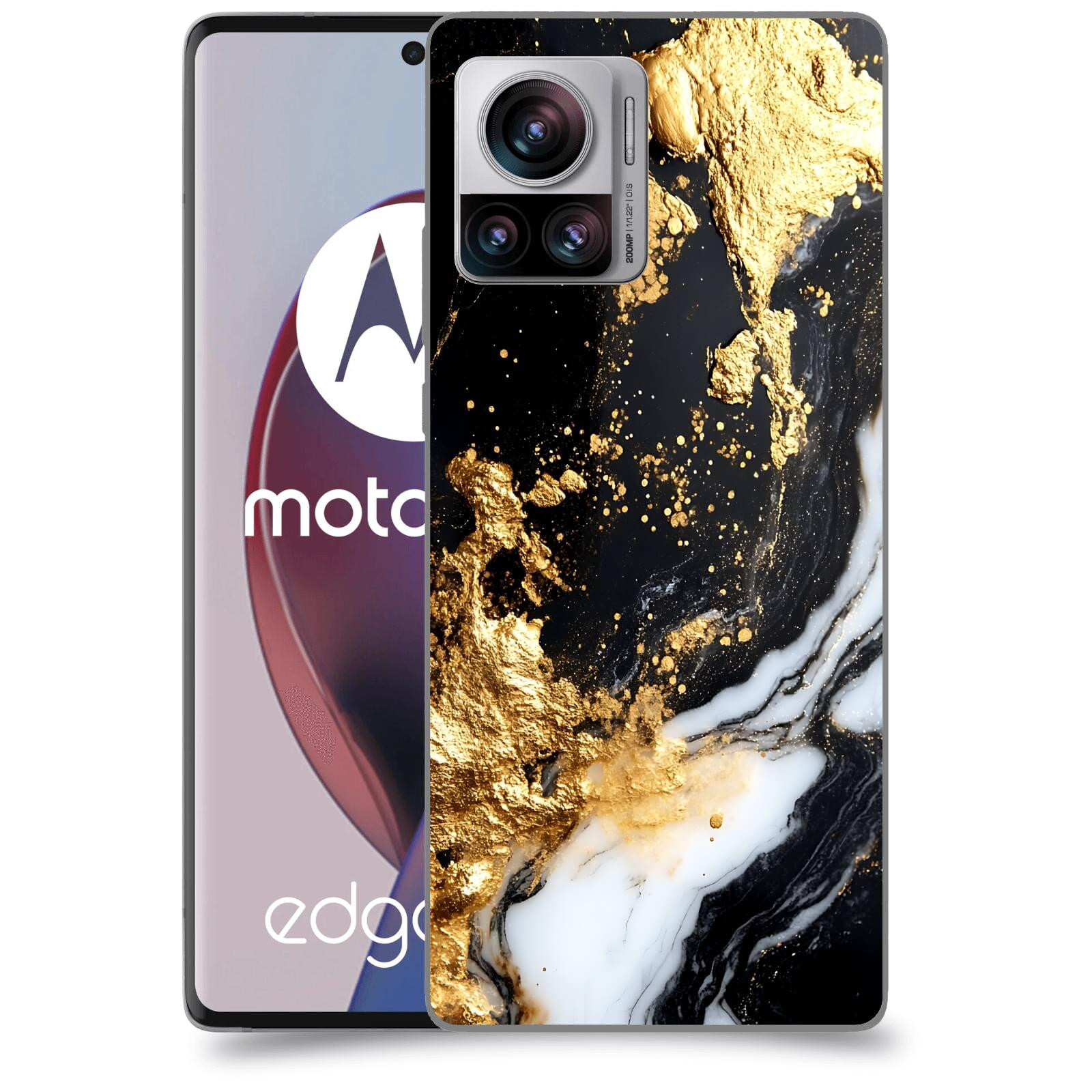 ACOVER Kryt na mobil Motorola Edge 30 Ultra - Marble III