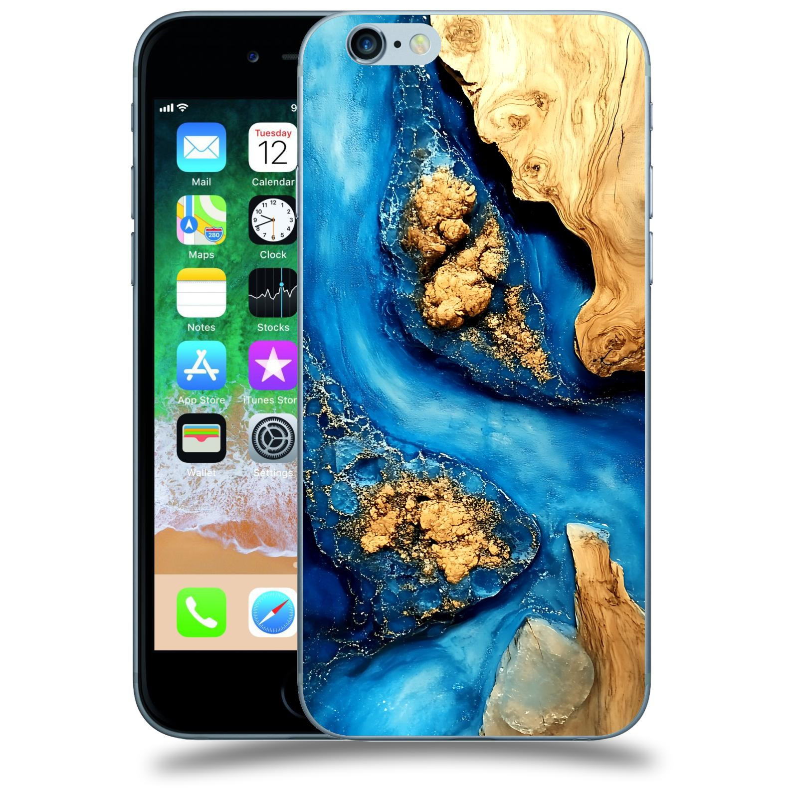 ACOVER Kryt na mobil Apple iPhone 6/6S - Deep Marine II