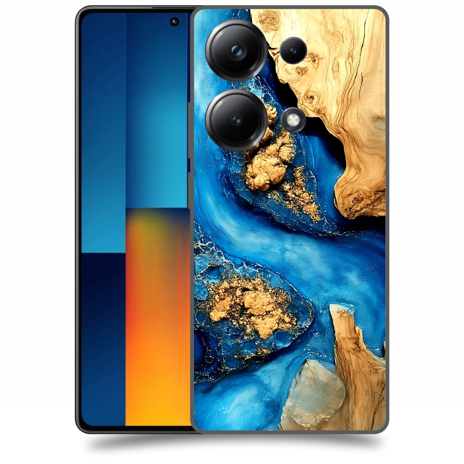 ACOVER Kryt na mobil Poco M6 - Deep Marine II
