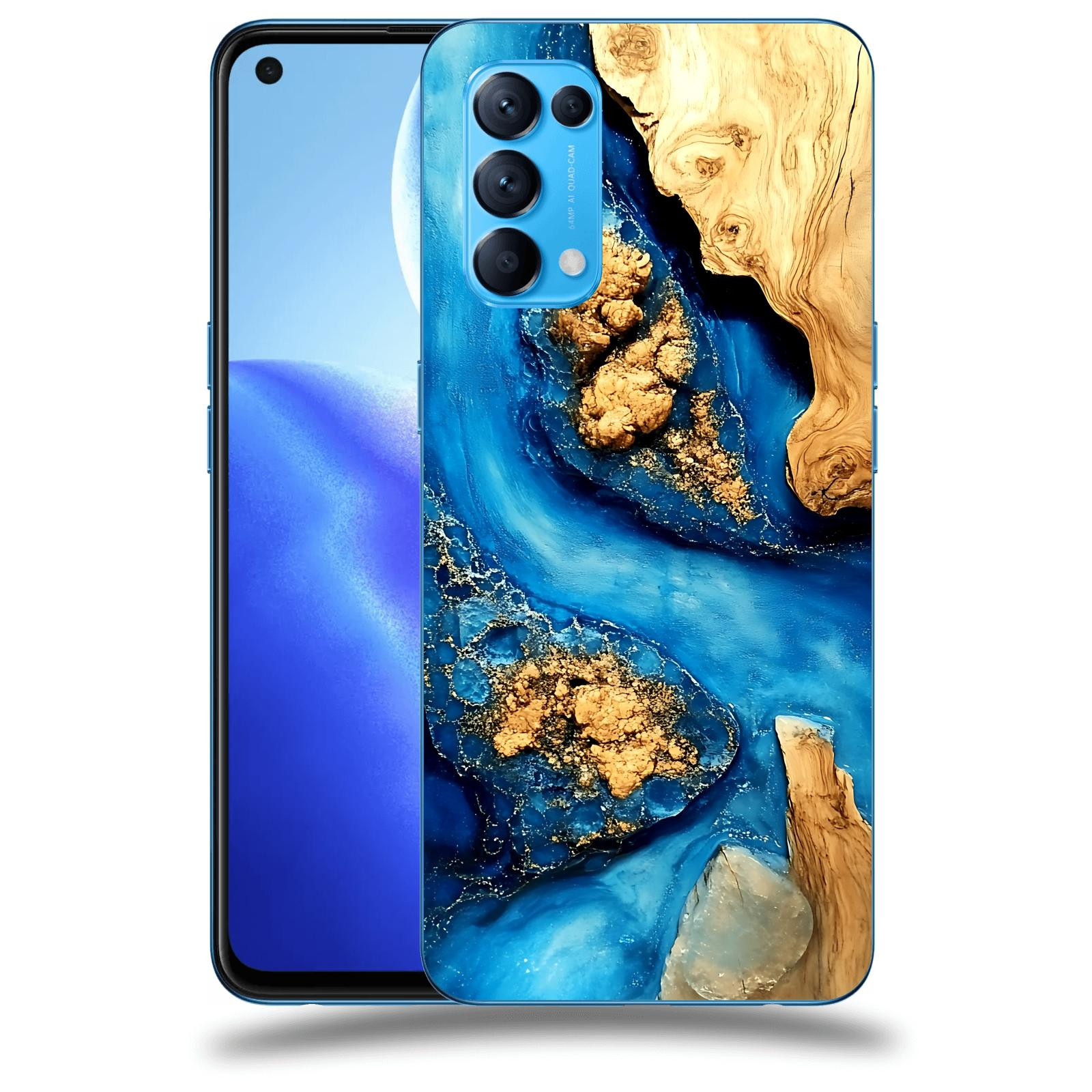 ACOVER Kryt na mobil OPPO Reno 5 5G - Deep Marine II