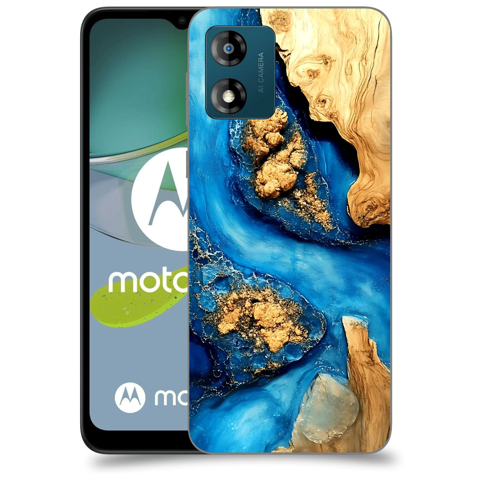 ACOVER Kryt na mobil Motorola Moto E13 - Deep Marine II