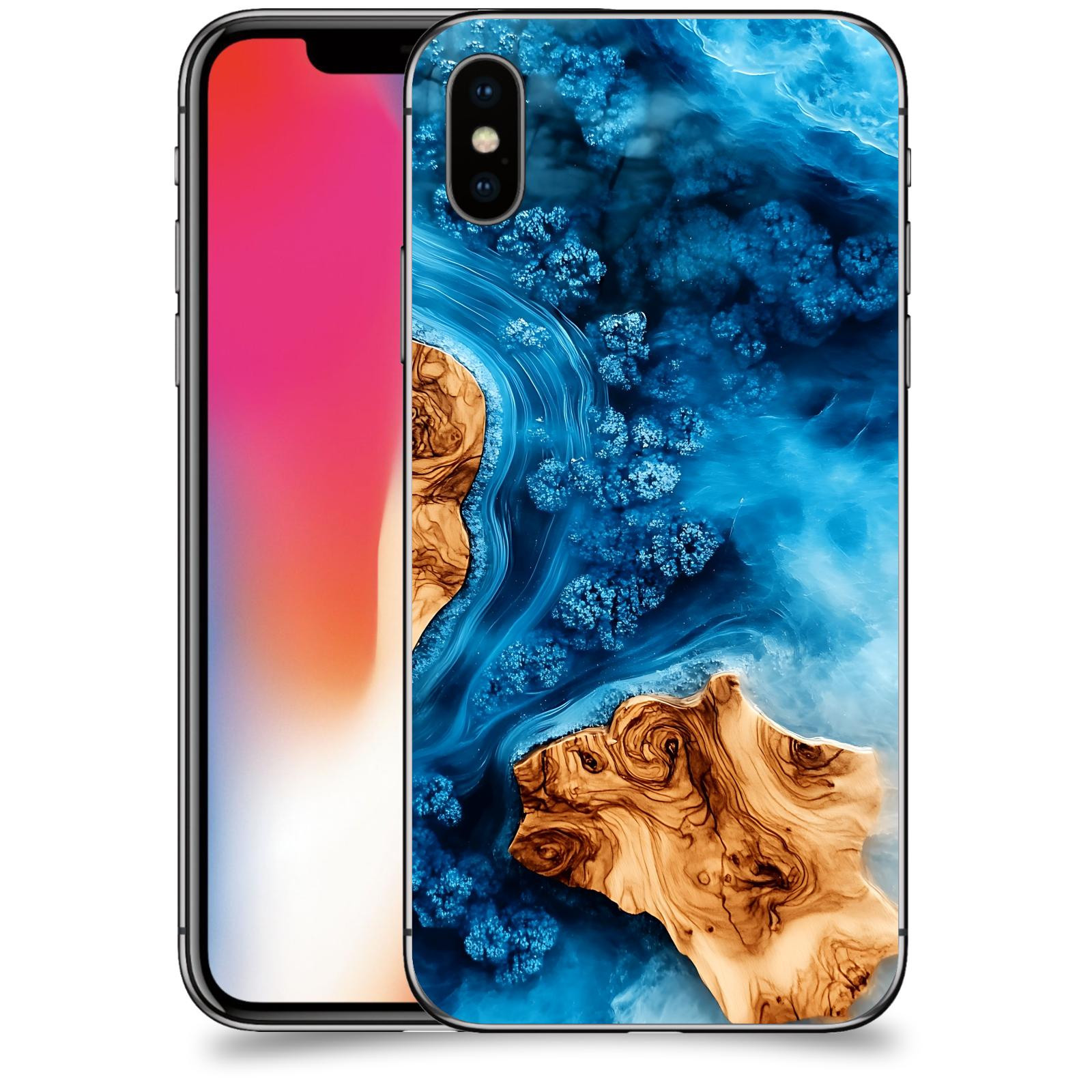 ACOVER Kryt na mobil Apple iPhone X/XS - Deep Marine III
