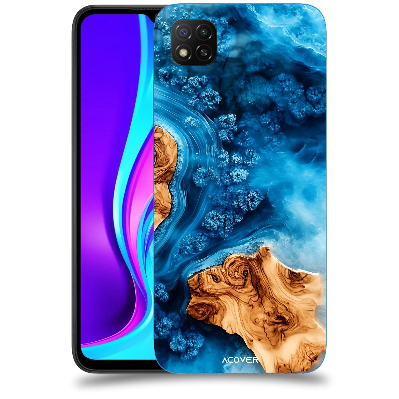 ACOVER Kryt na mobil Xiaomi Redmi 9C - Deep Marine III