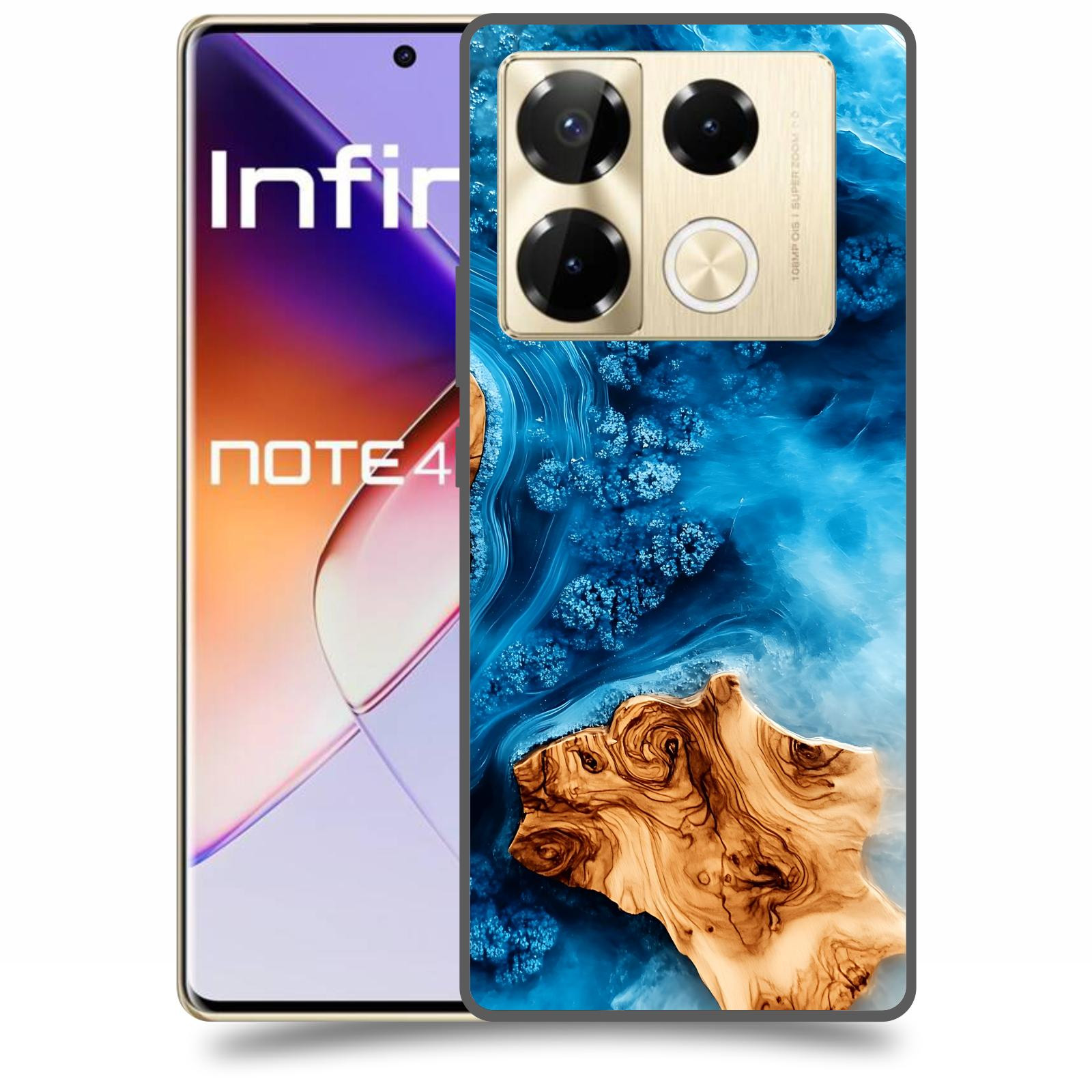 ACOVER Kryt na mobil Infinix Note 40 PRO - Deep Marine III