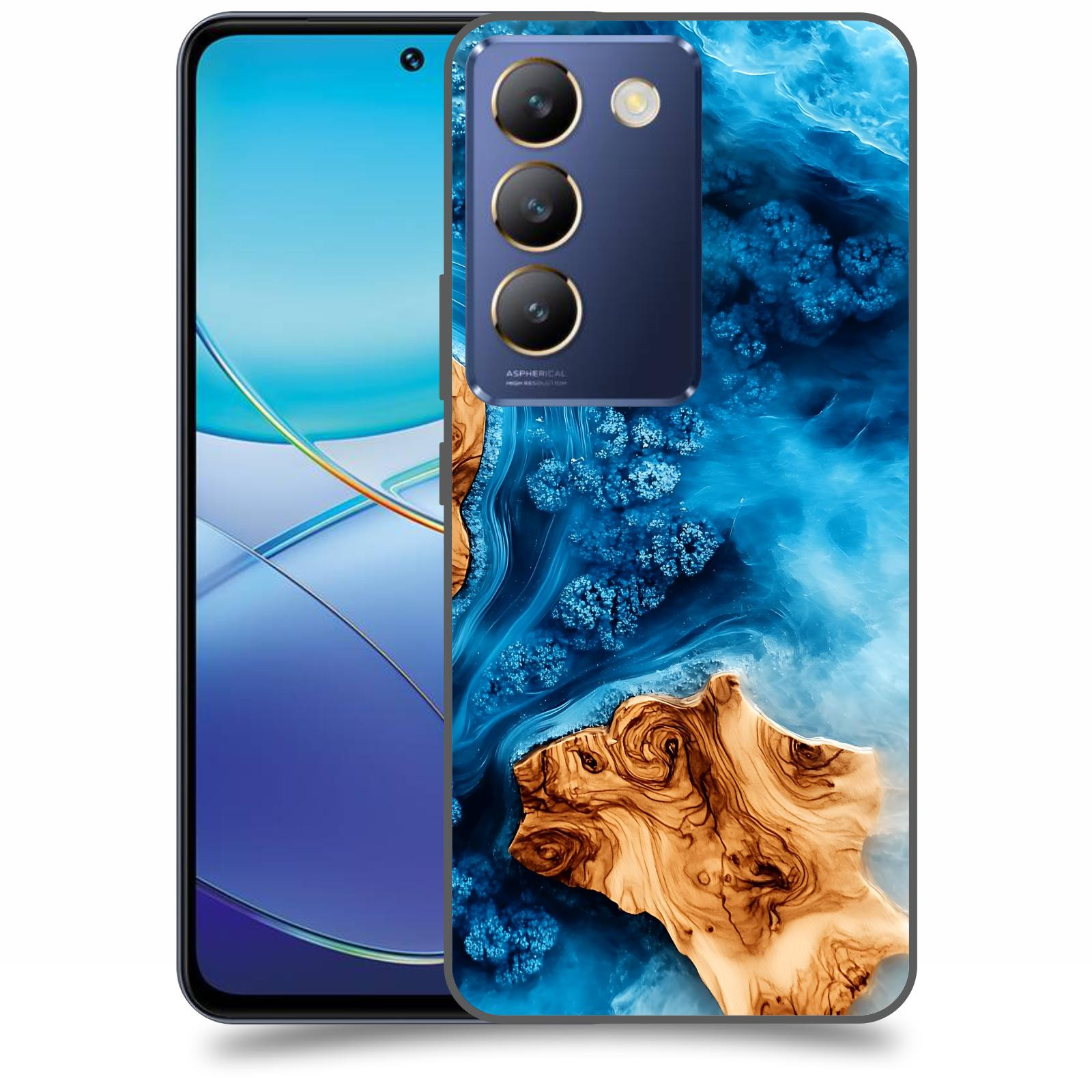 ACOVER Kryt na mobil Vivo V40SE - Deep Marine III