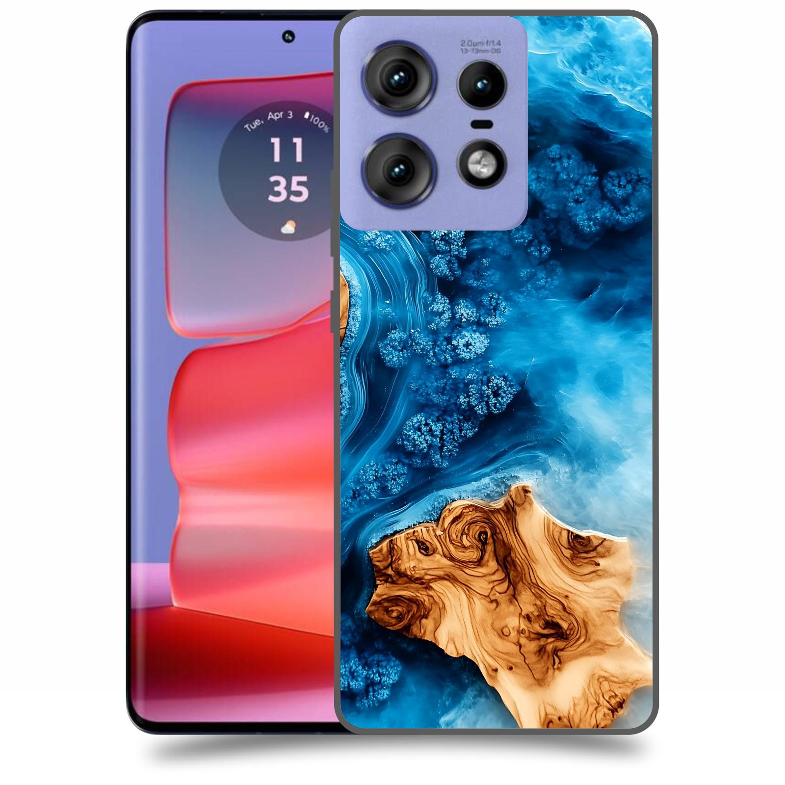 ACOVER Kryt na mobil Motorola Edge 50 Pro - Deep Marine III