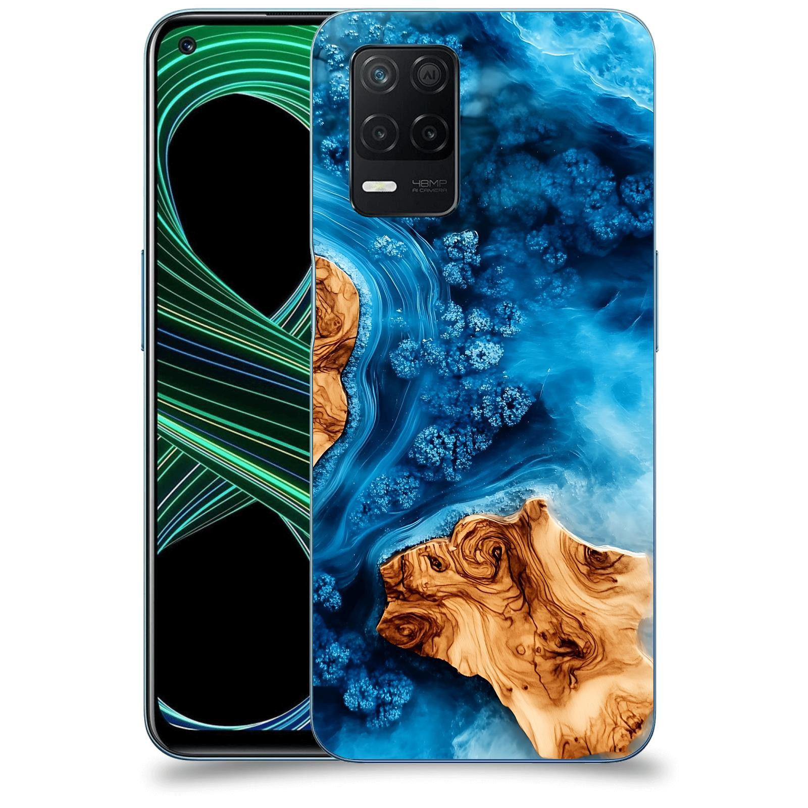 ACOVER Kryt na mobil Realme 8 5G - Deep Marine III