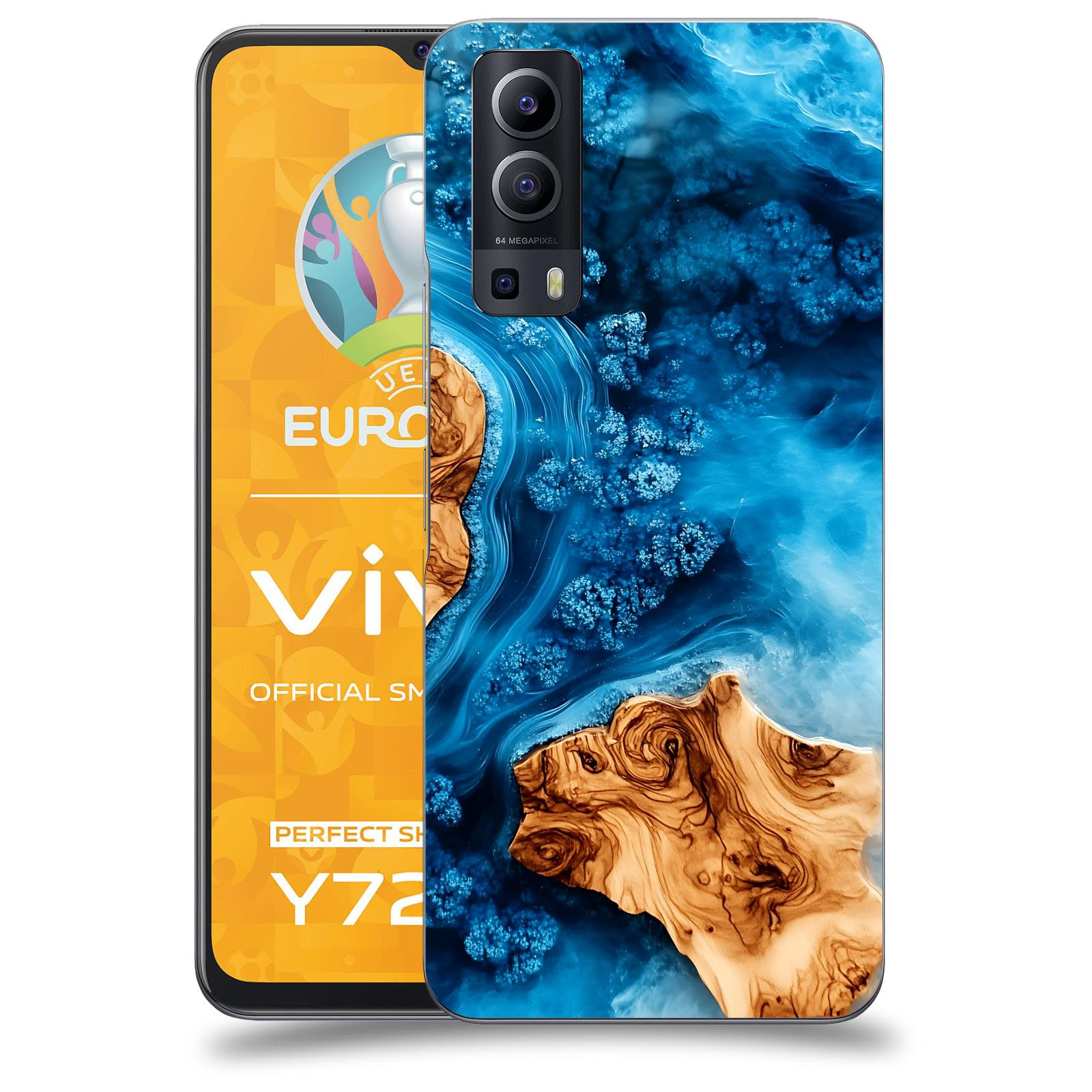 ACOVER Kryt na mobil Vivo Y72 5G - Deep Marine III