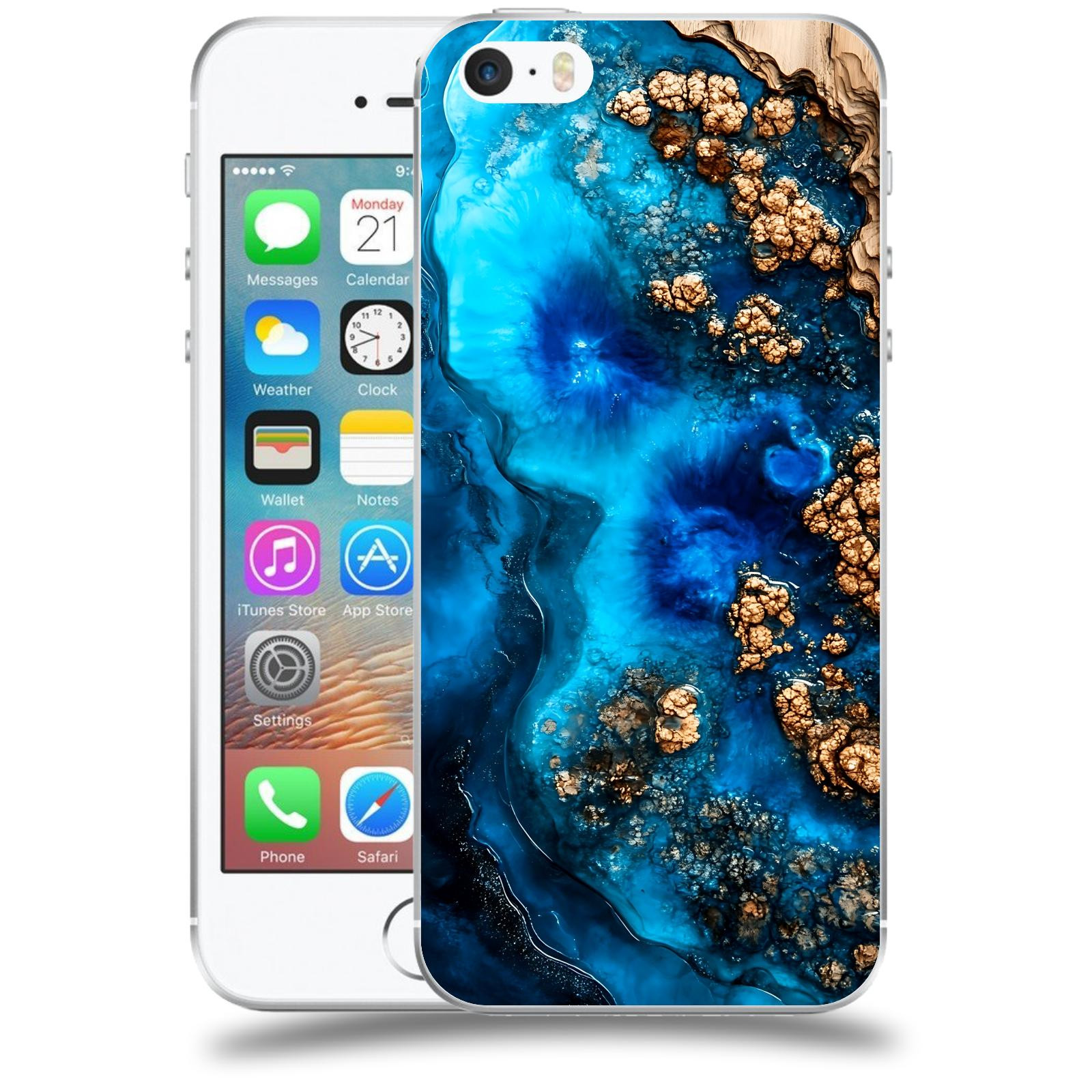 ACOVER Kryt na mobil Apple iPhone 5/5S/SE - Deep Marine IV