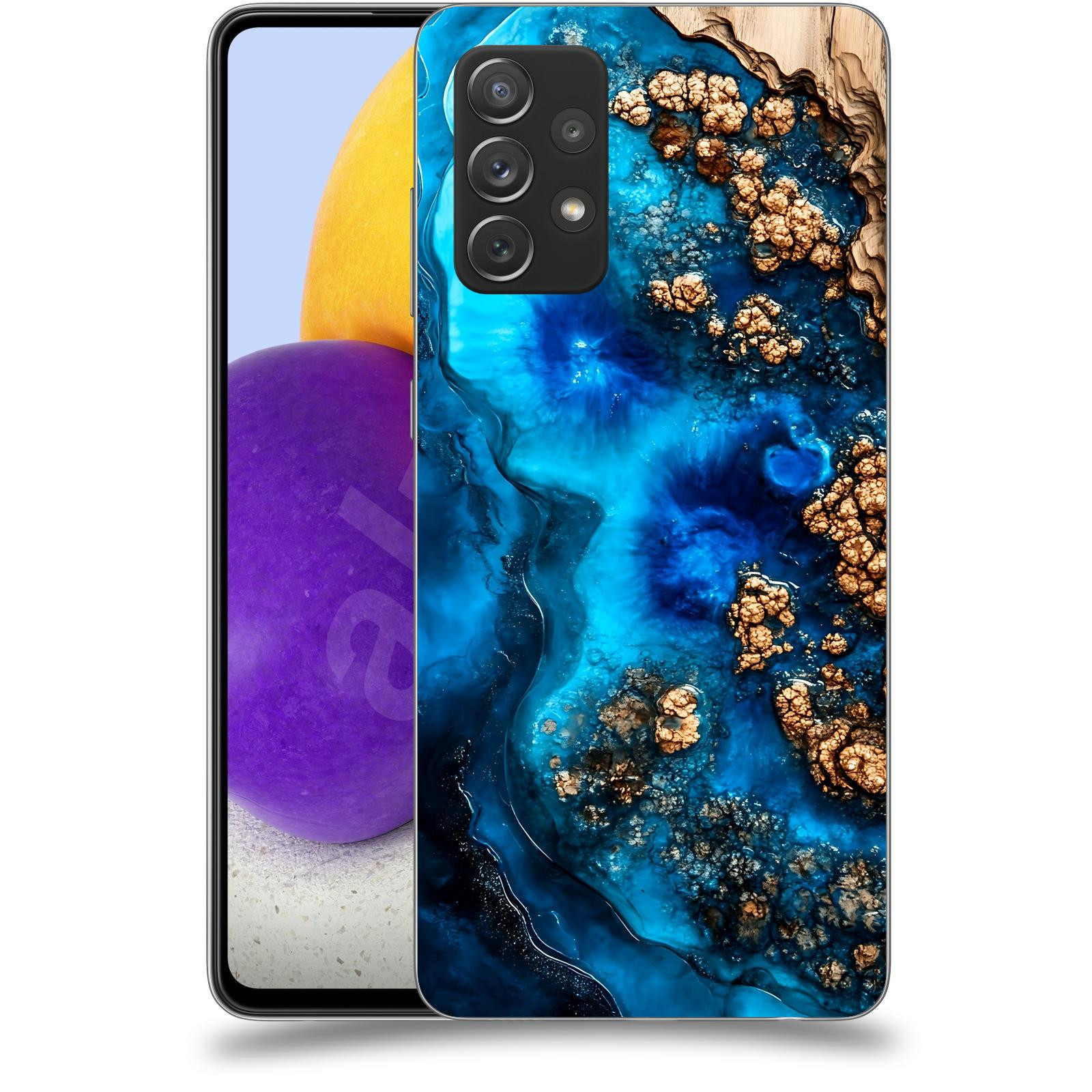 ACOVER Kryt na mobil Samsung Galaxy A72 A725F - Deep Marine IV