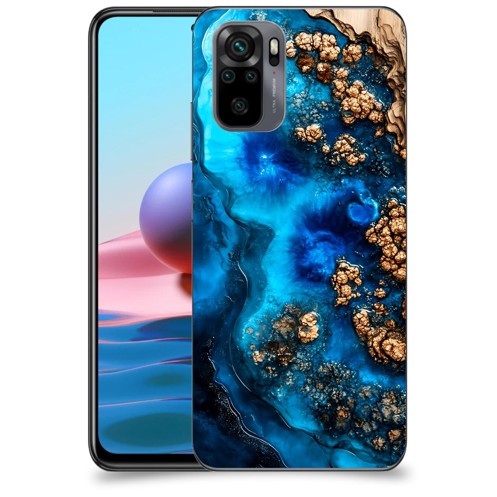 ACOVER Kryt na mobil Xiaomi Redmi Note 10 - Deep Marine IV