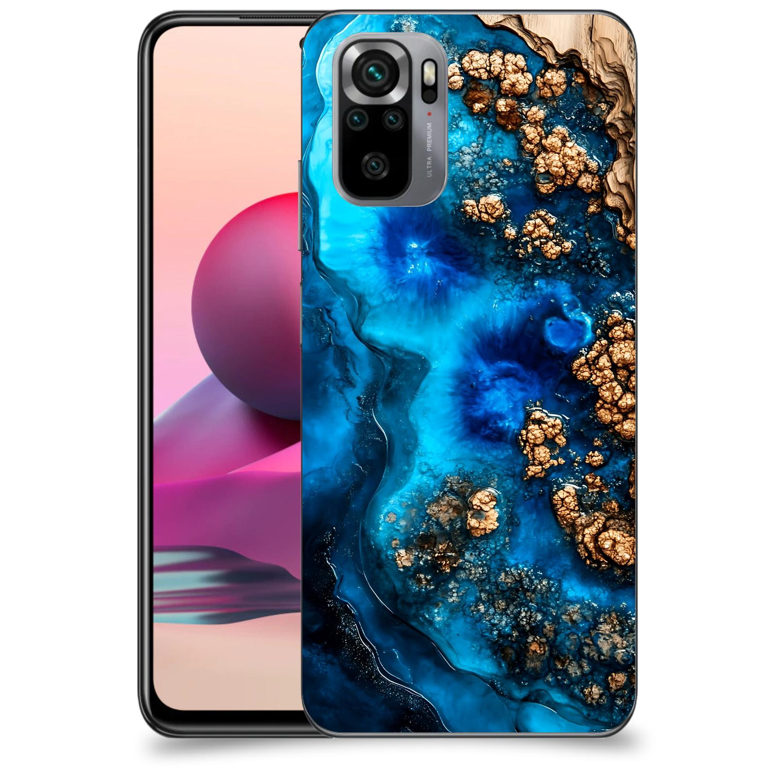 ACOVER Kryt na mobil Xiaomi Redmi Note 10S - Deep Marine IV