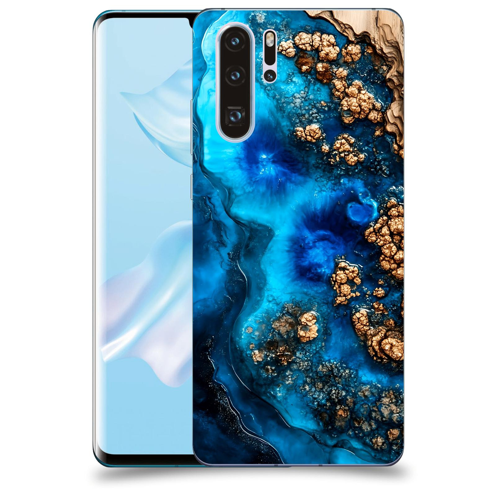 ACOVER Kryt na mobil Huawei P30 - Deep Marine IV