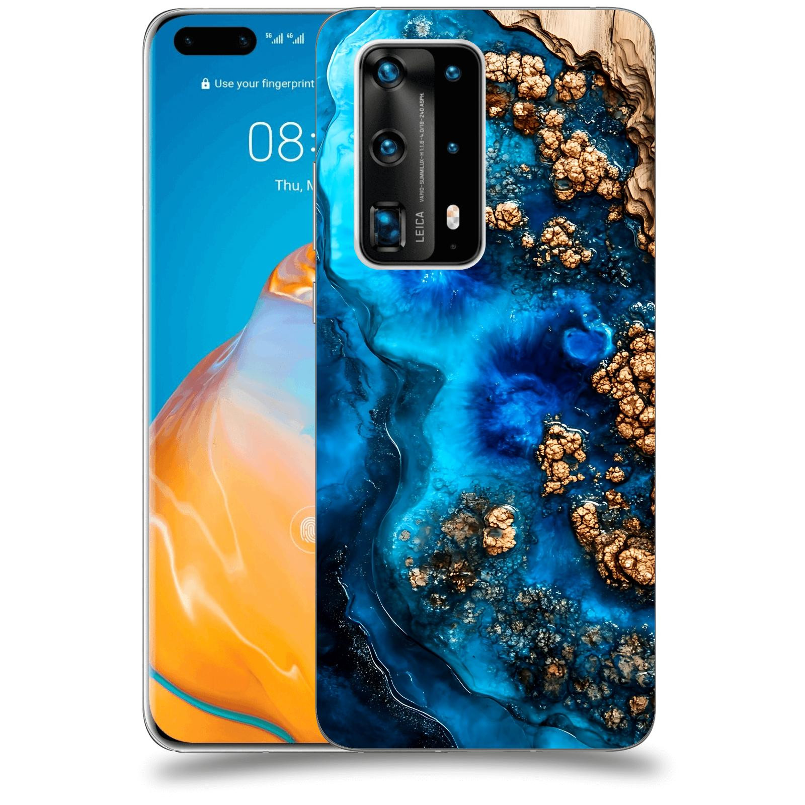 ACOVER Kryt na mobil Huawei P40 Pro - Deep Marine IV