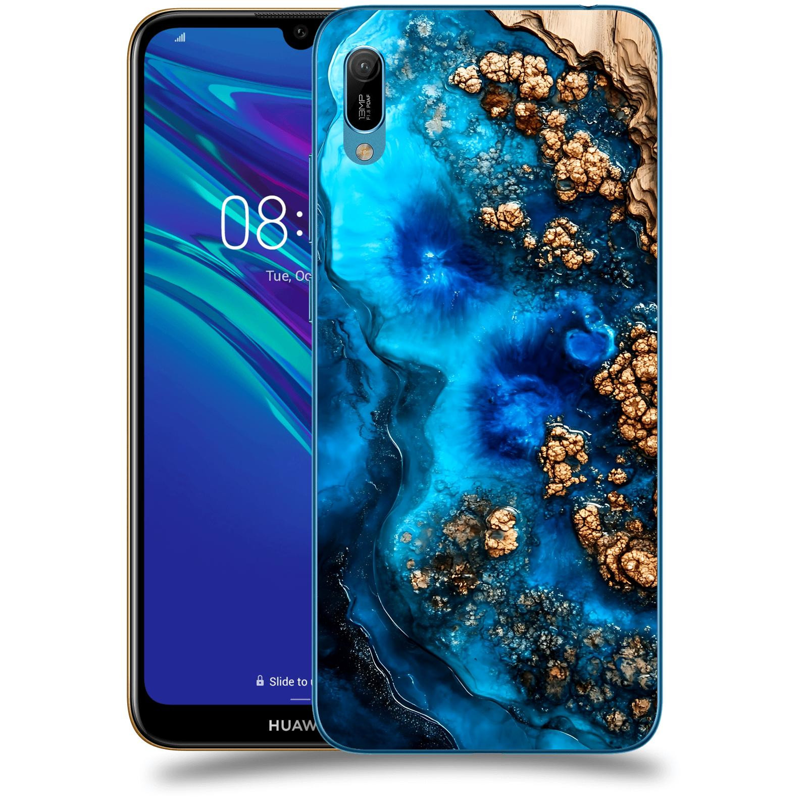ACOVER Kryt na mobil Huawei Y6 2019 - Deep Marine IV