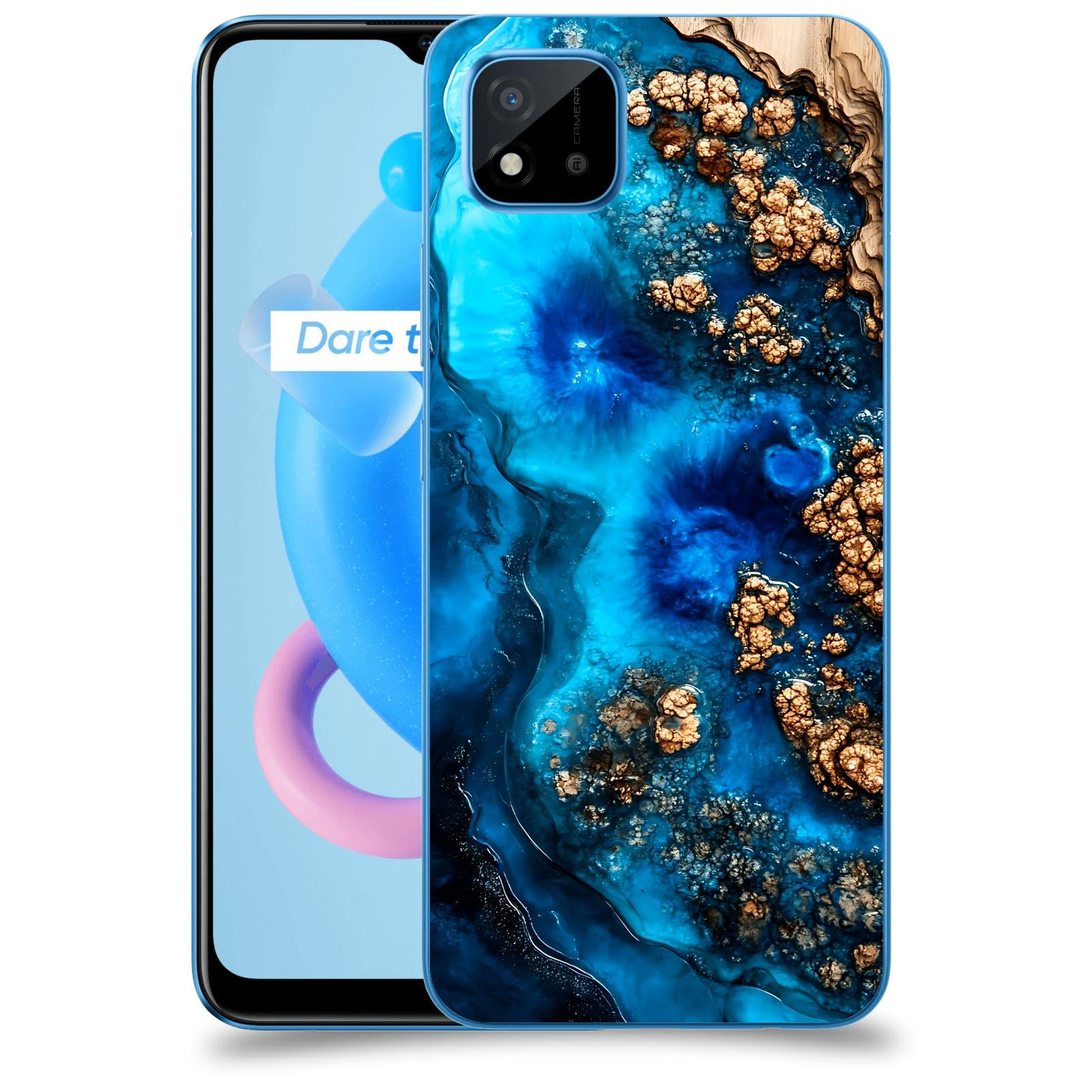 ACOVER Kryt na mobil Realme C11 (2021) - Deep Marine IV
