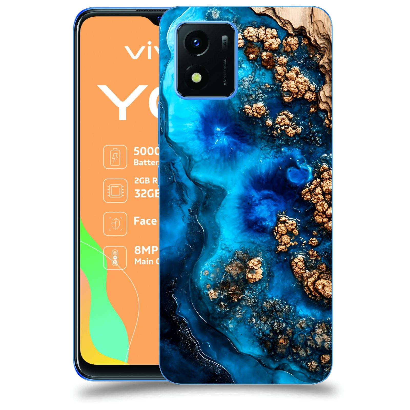 ACOVER Kryt na mobil Vivo Y01 - Deep Marine IV