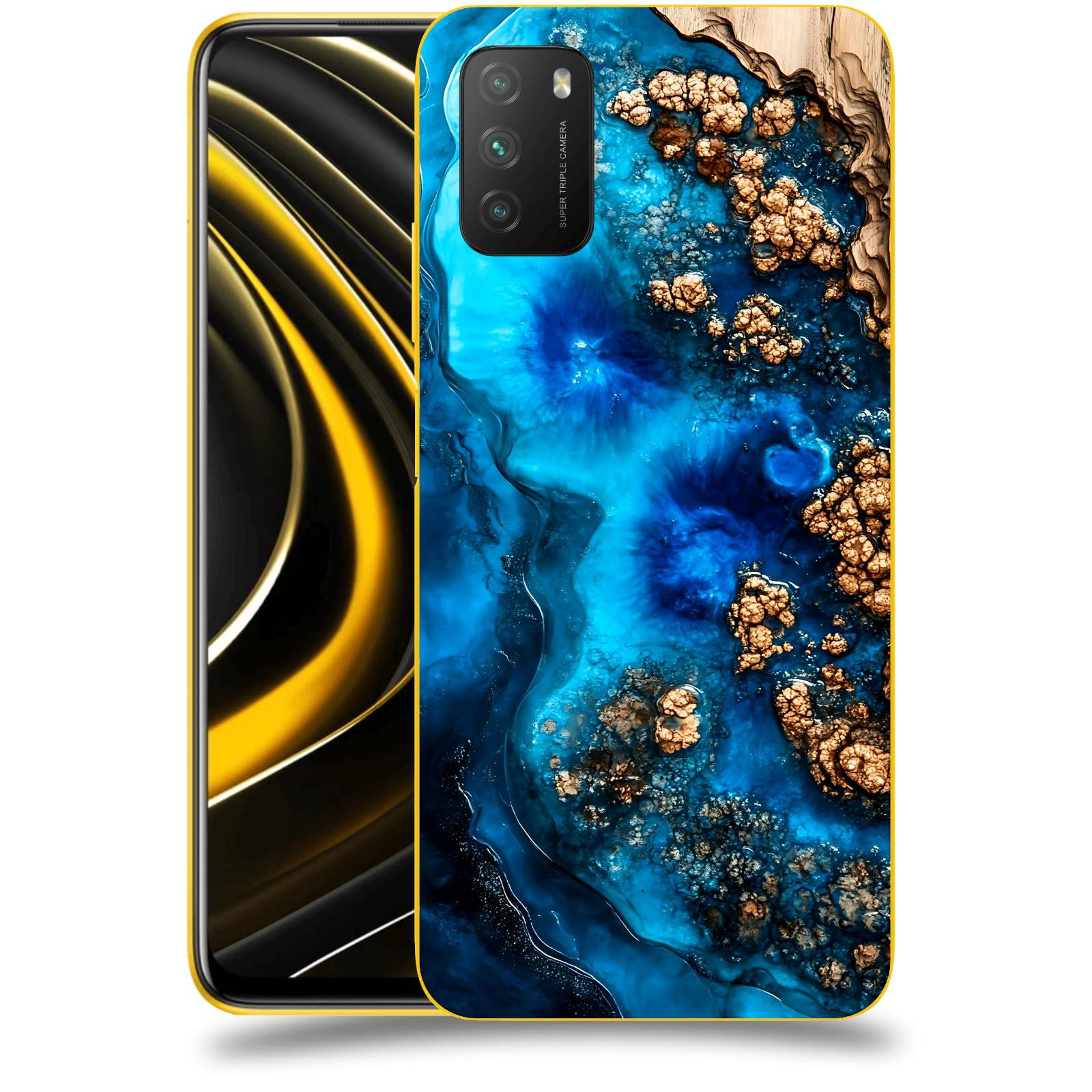 ACOVER Kryt na mobil Xiaomi Poco M3 - Deep Marine IV