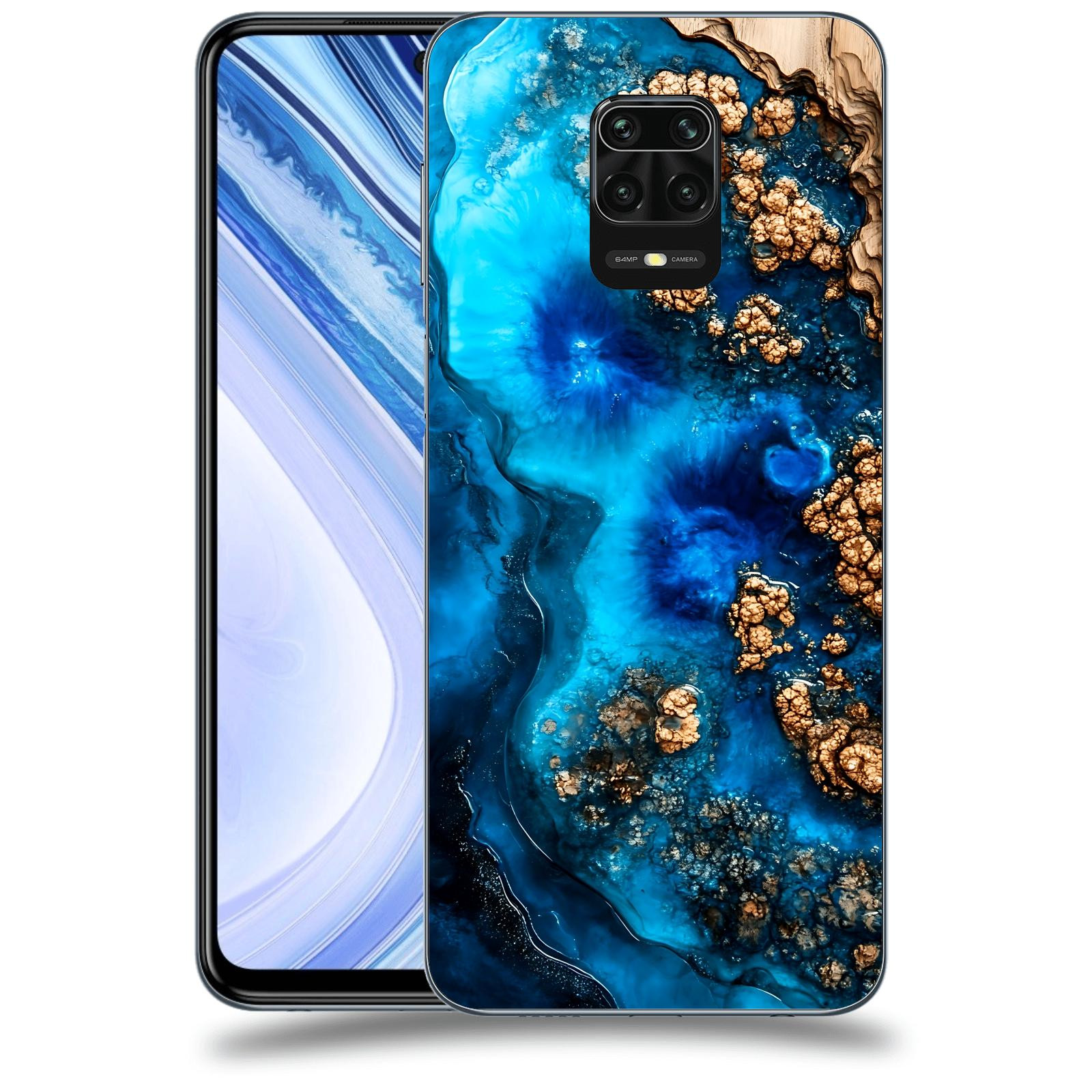 ACOVER Kryt na mobil Xiaomi Redmi Note 9 Pro - Deep Marine IV