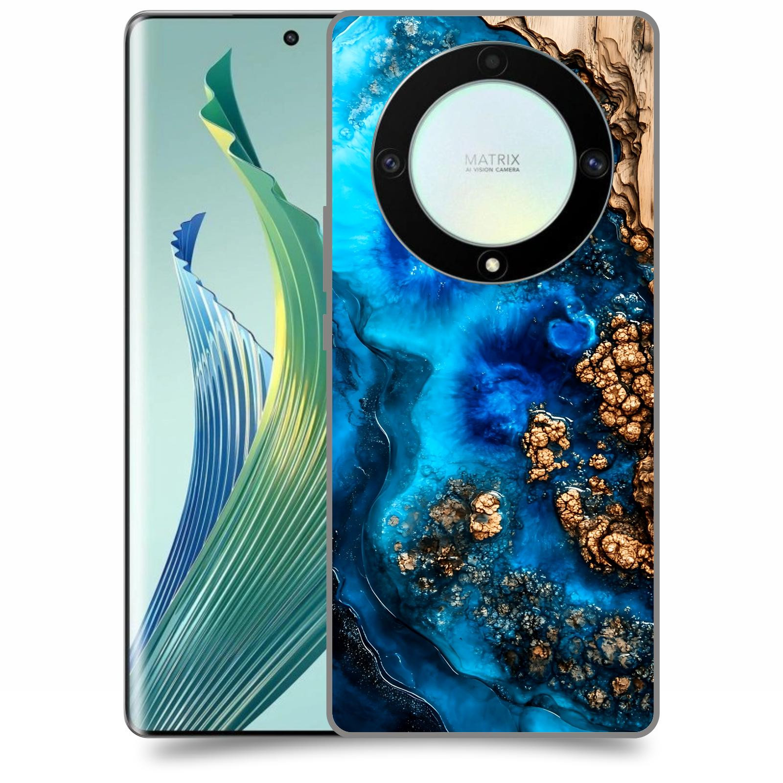 ACOVER Kryt na mobil Honor Magic 5 Lite 5G - Deep Marine IV