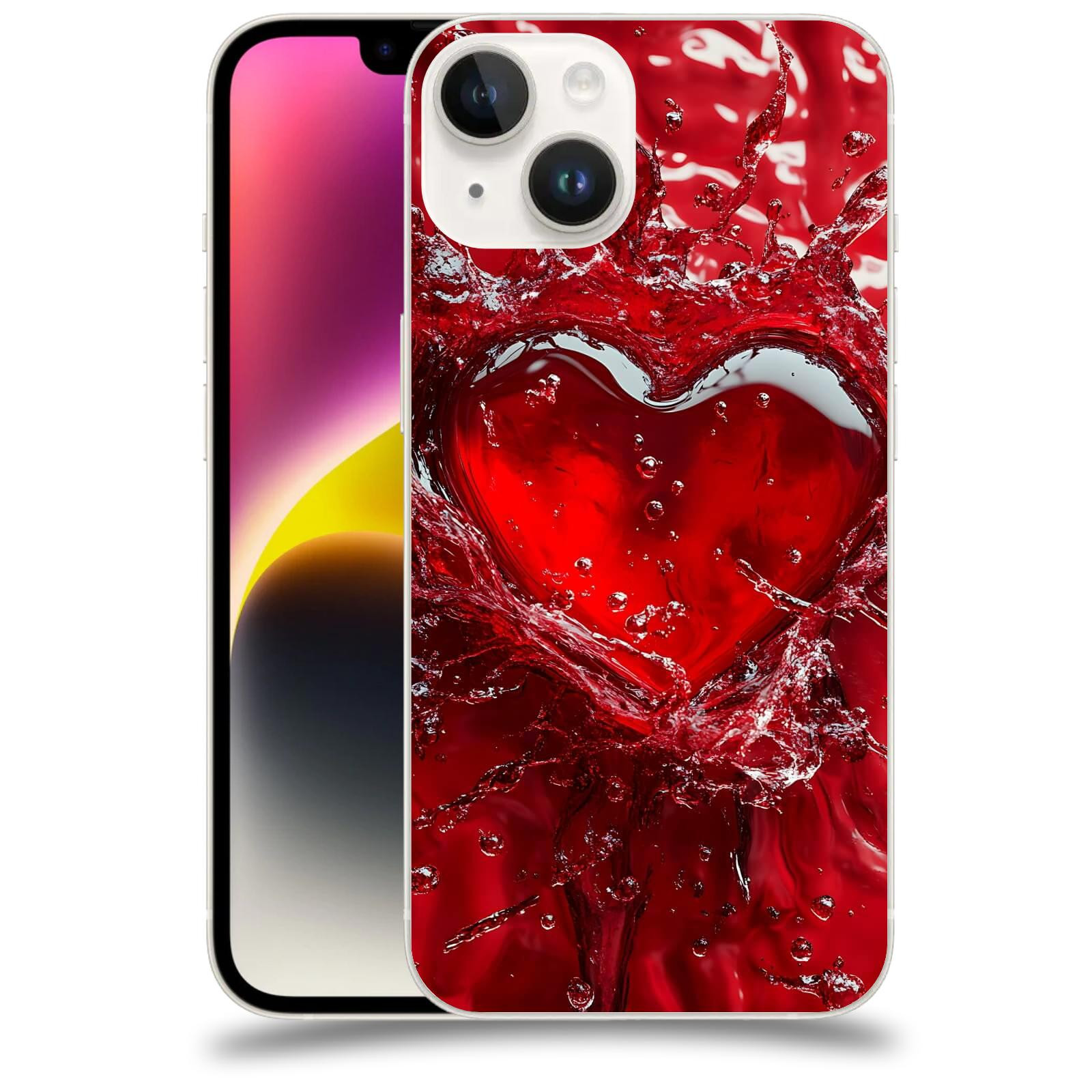 ACOVER Kryt na mobil Apple iPhone 14 - Love I