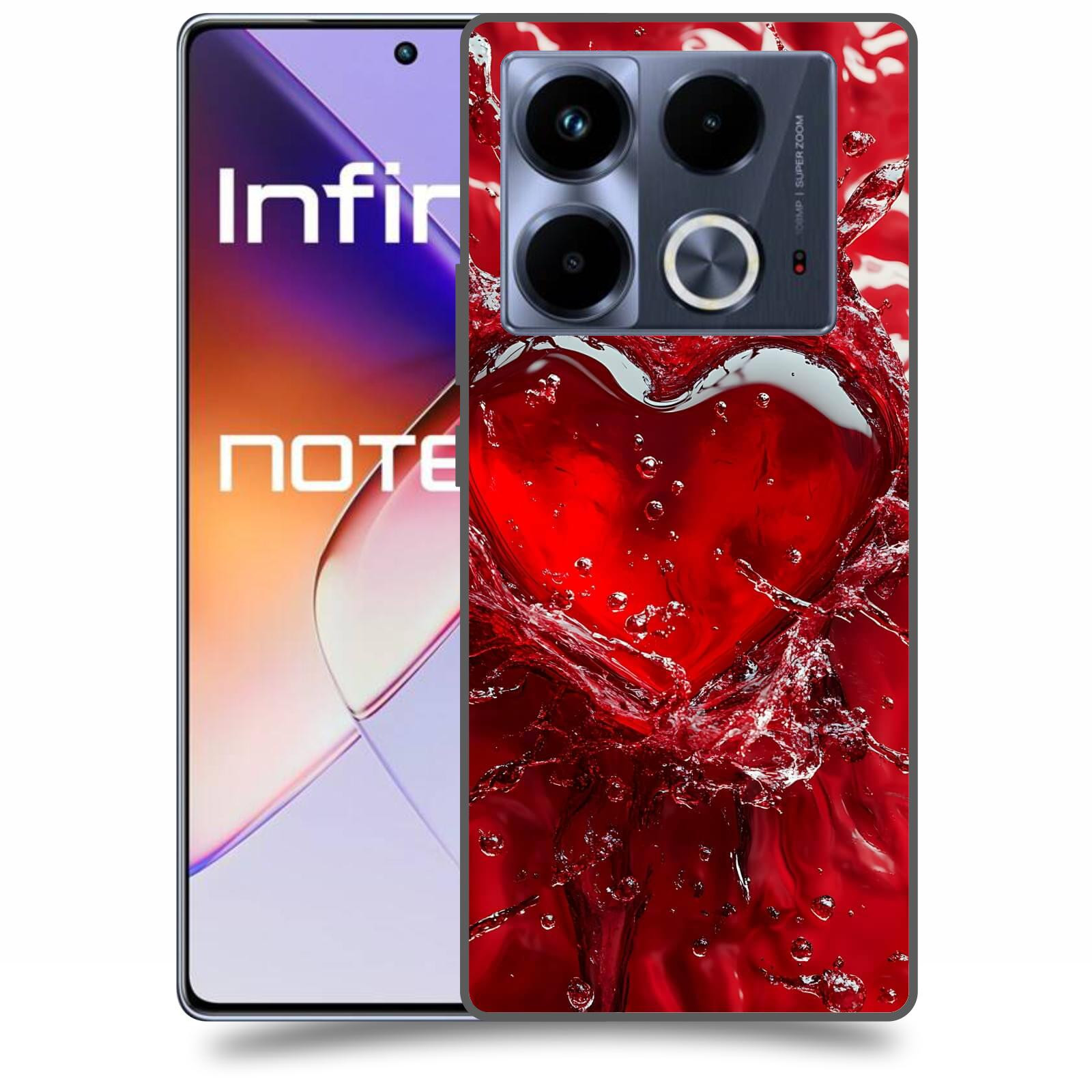 ACOVER Kryt na mobil Infinix Note 40 - Love I