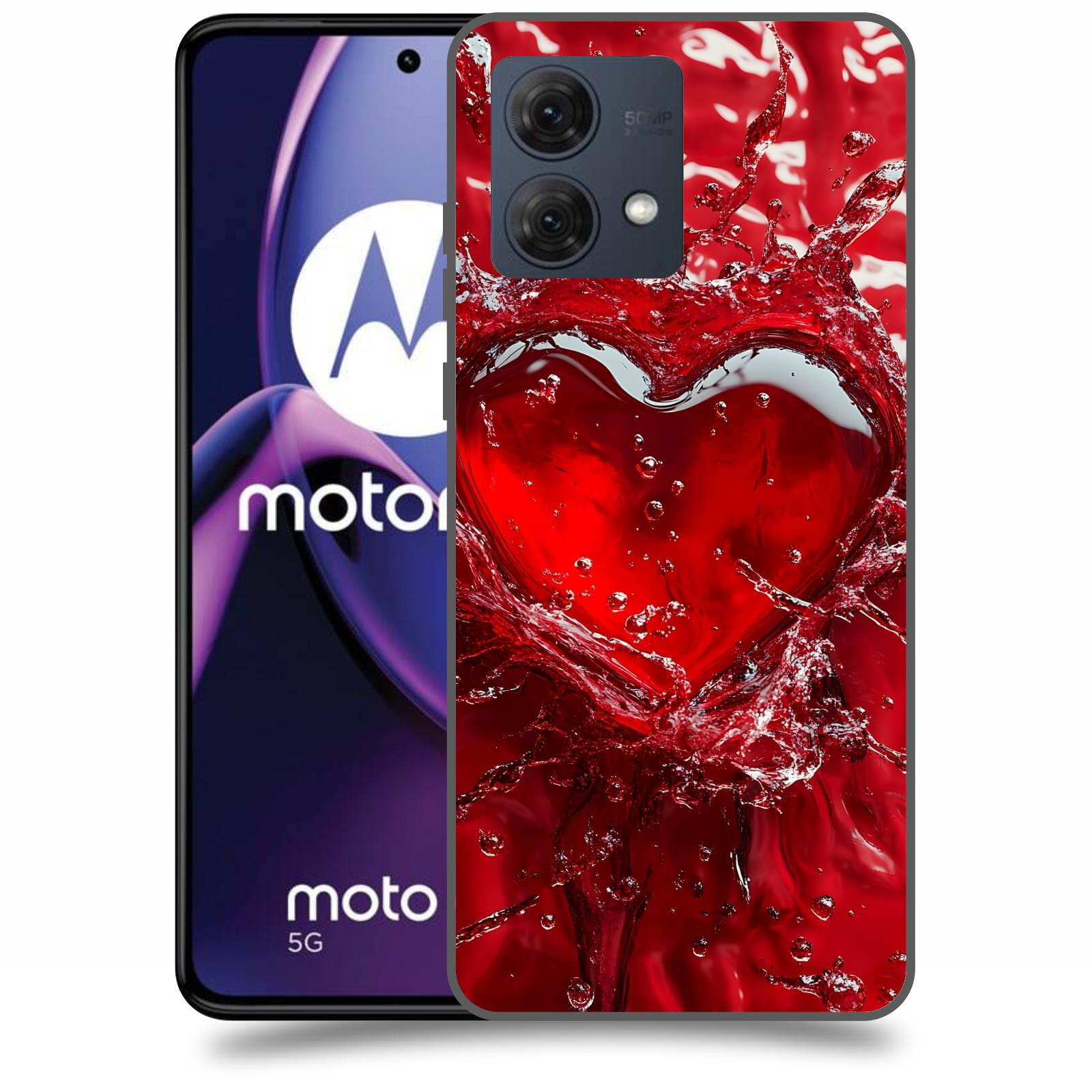 ACOVER Kryt na mobil Motorola Moto G84 5G - Love I