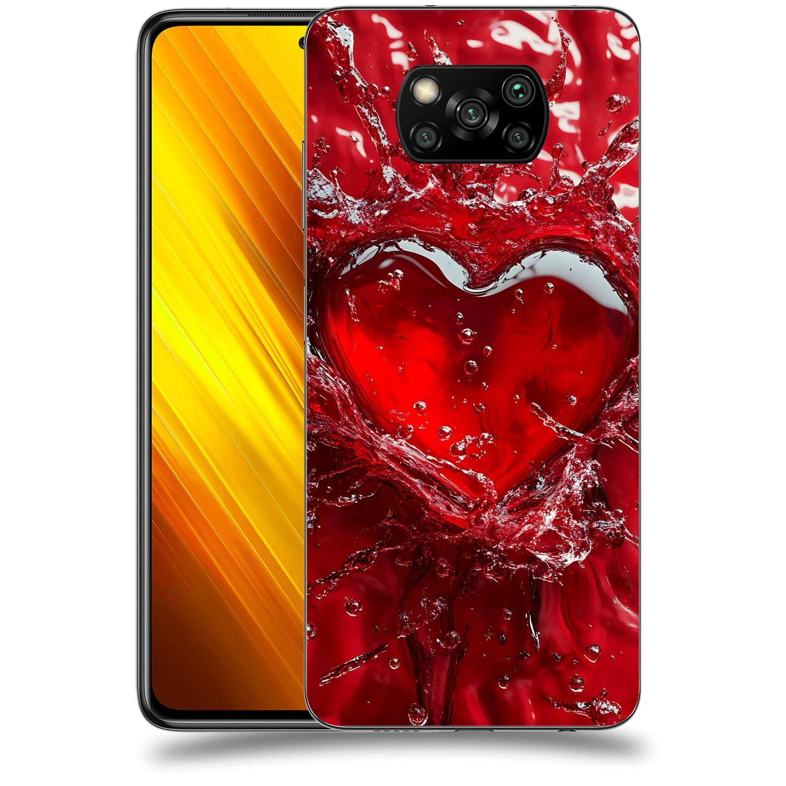 ACOVER Kryt na mobil Xiaomi Poco X3 - Love I