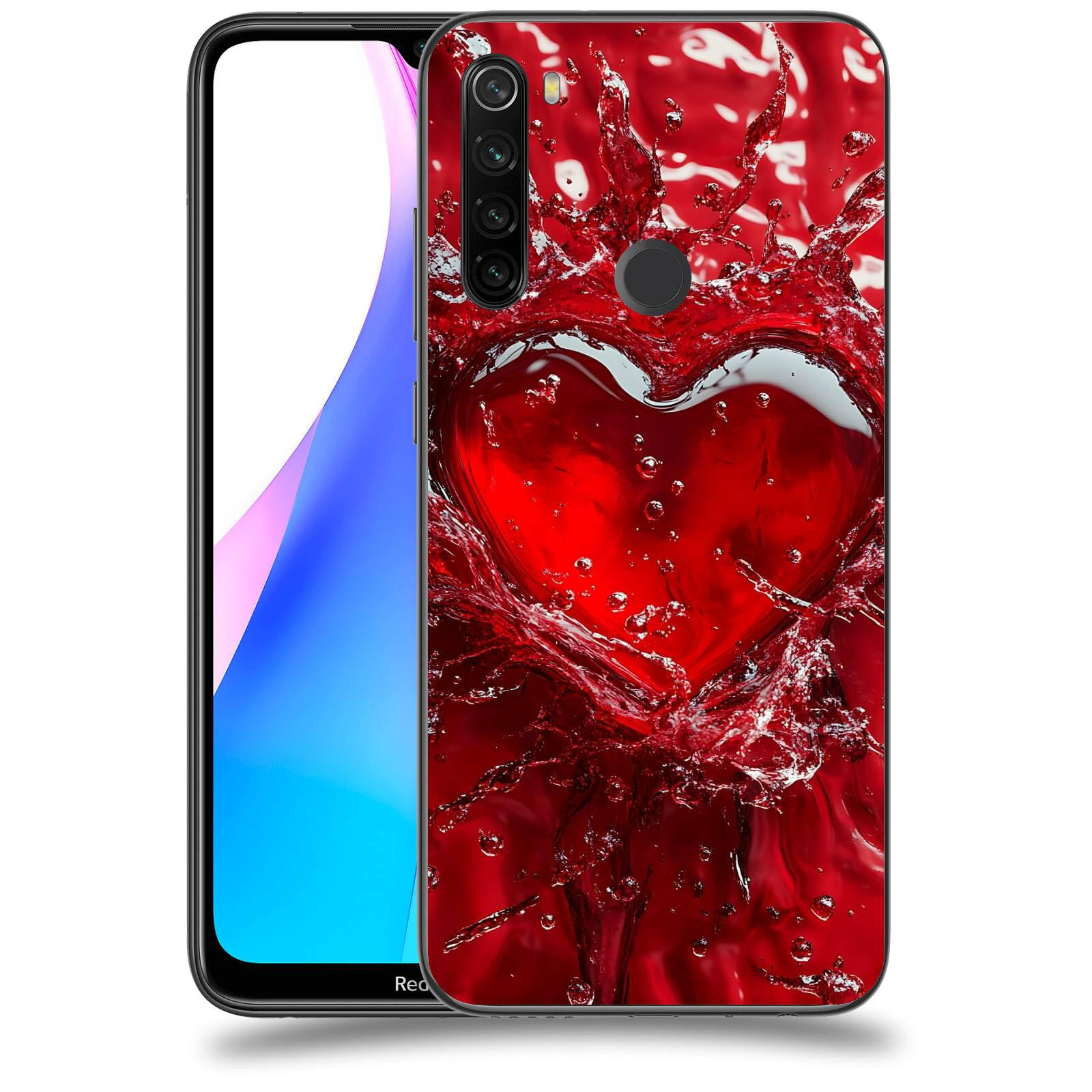 ACOVER Kryt na mobil Xiaomi Redmi Note 8T - Love I