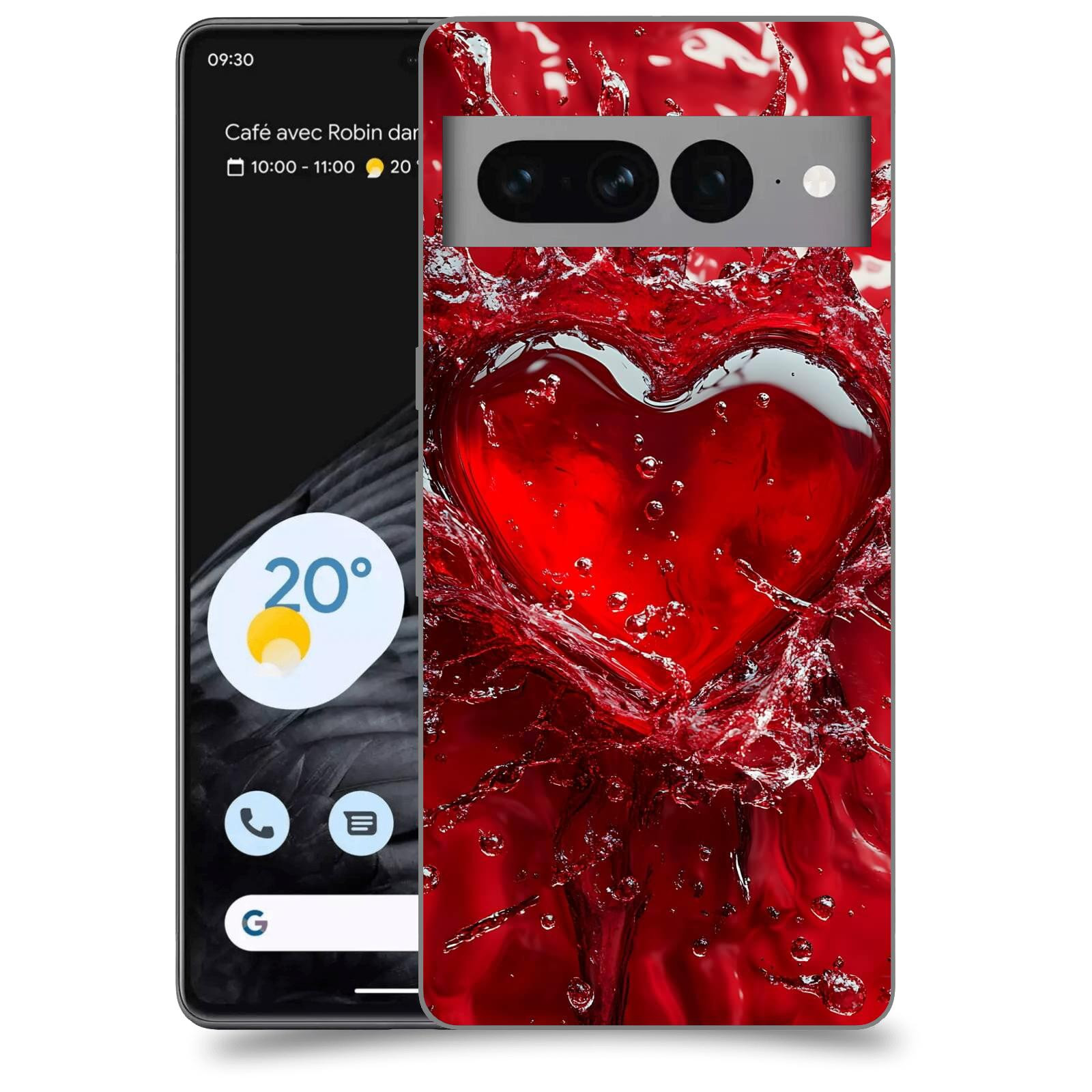 ACOVER Kryt na mobil Google pixel 7 pro - Love I