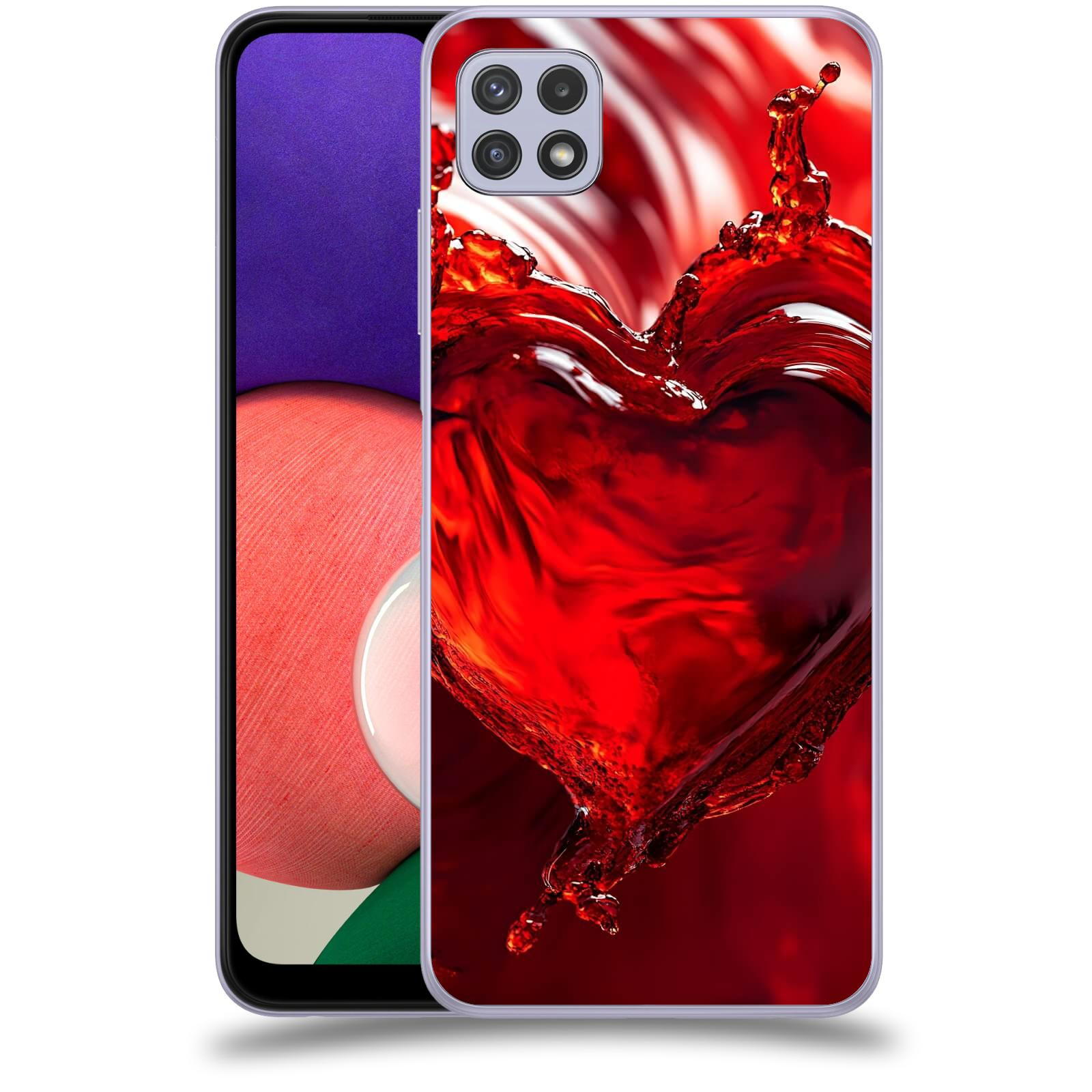 ACOVER Kryt na mobil Samsung Galaxy A22 5G A226B - Love II