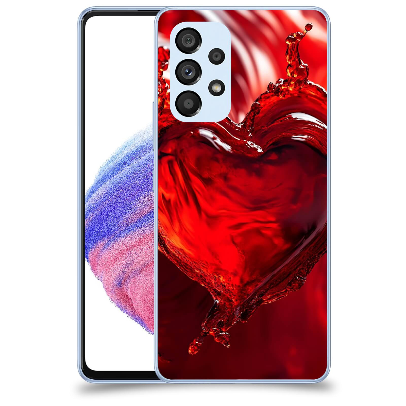 ACOVER Kryt na mobil Samsung Galaxy A32 5G A326B - Love II