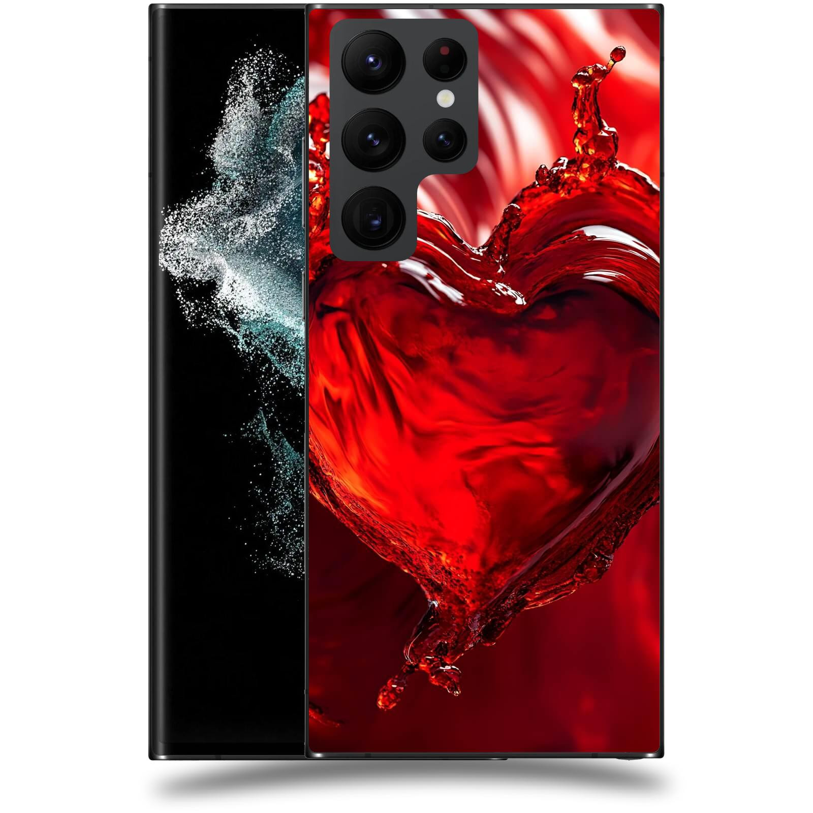 ACOVER Kryt na mobil Samsung Galaxy S22 Ultra 5G - Love II
